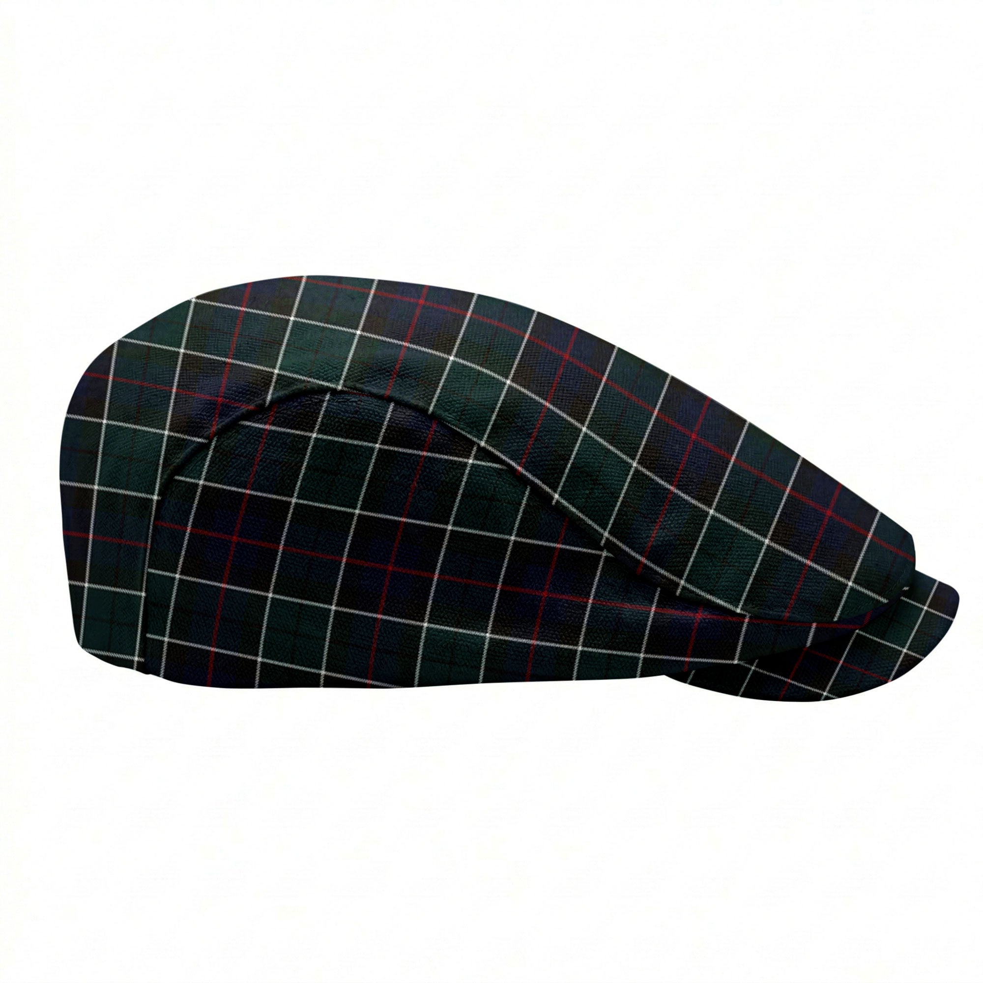 Leslie Hunting Modern Tartan Flat Caps