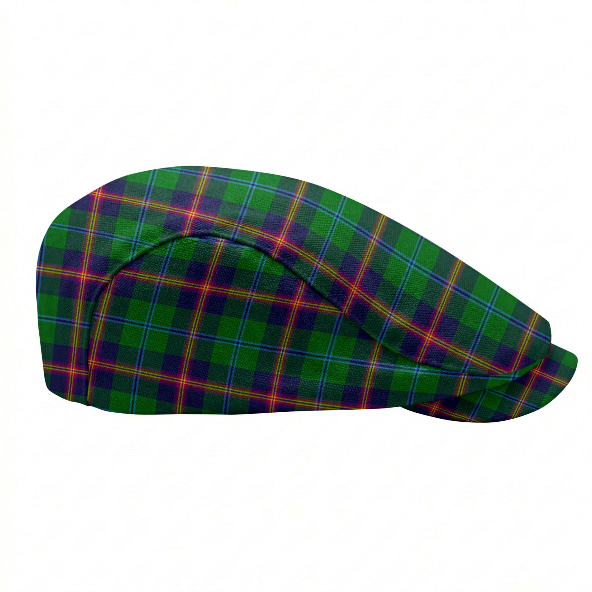 Young Modern Tartan Flat Caps