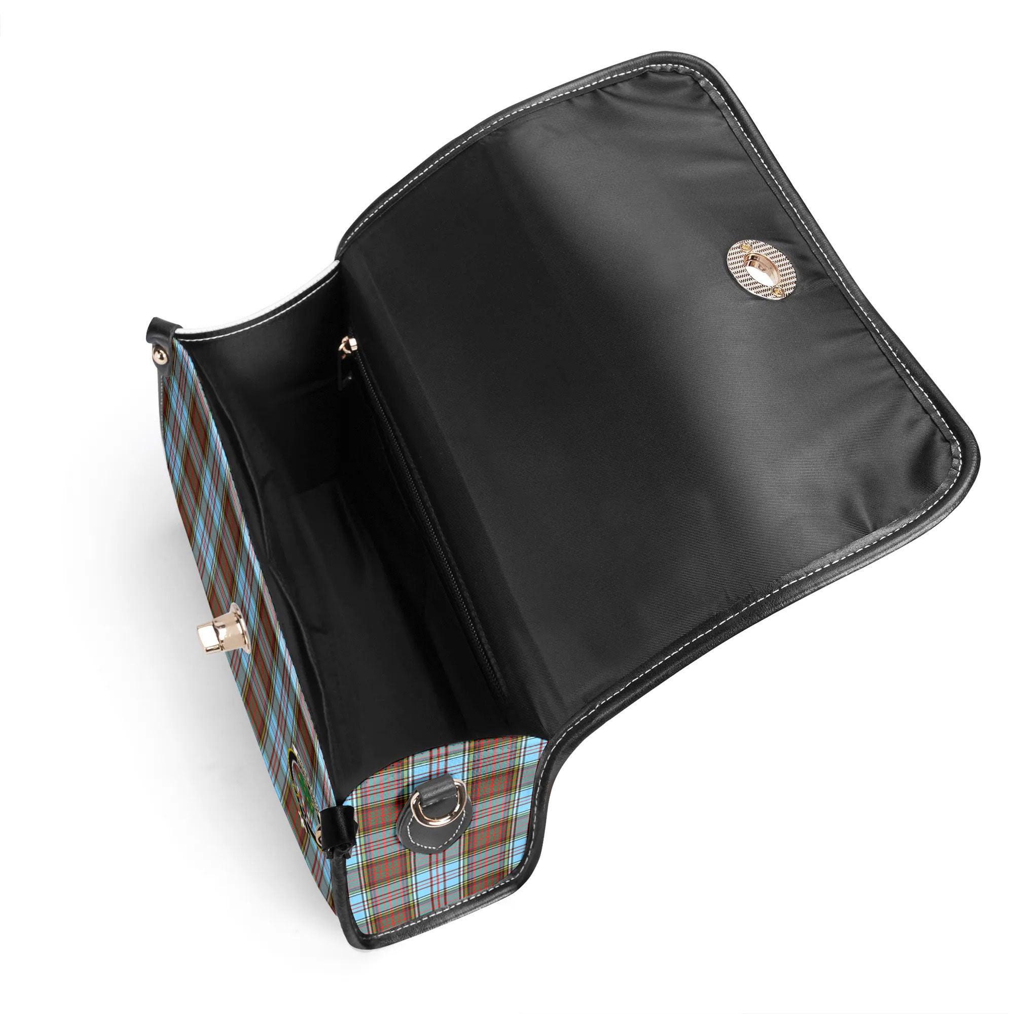 Anderson Ancient Tartan Crest Satchel Bag