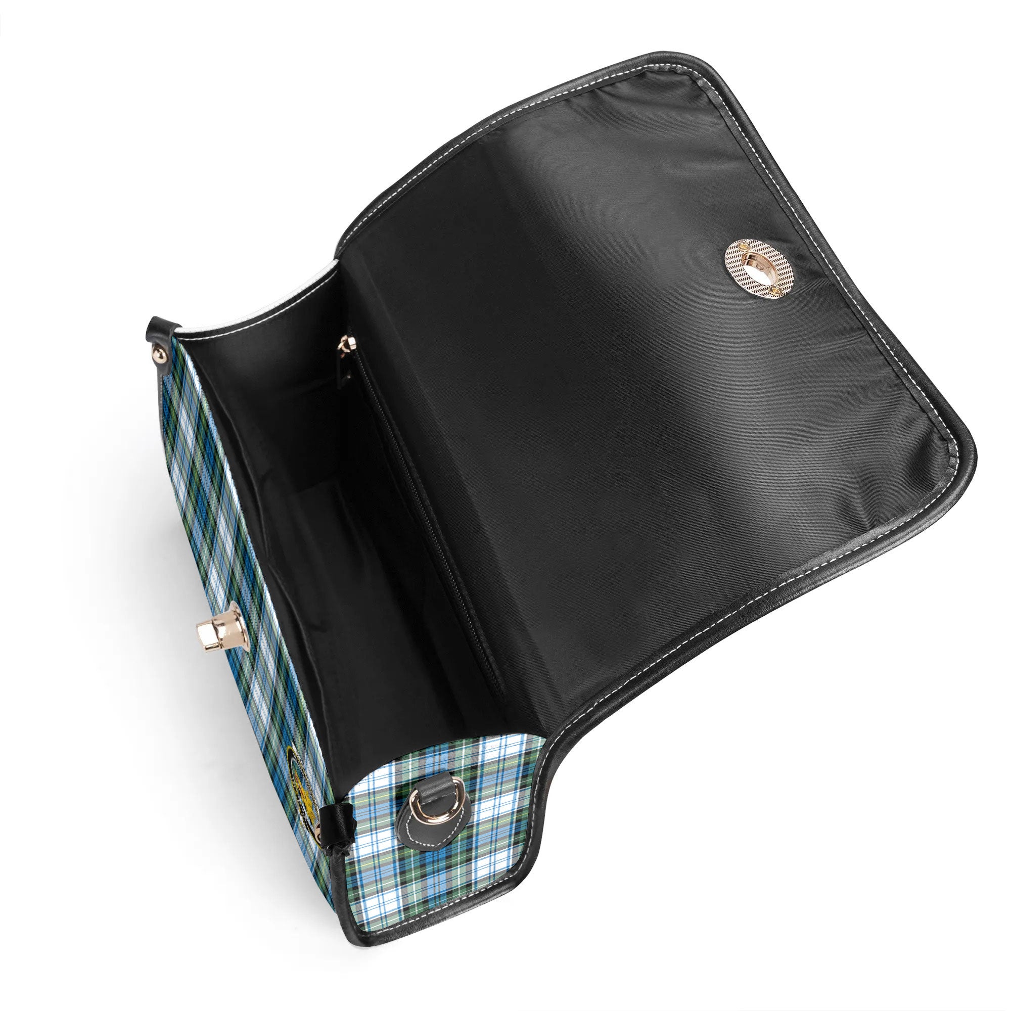 Campbell Dress Ancient Tartan Crest Satchel Bag
