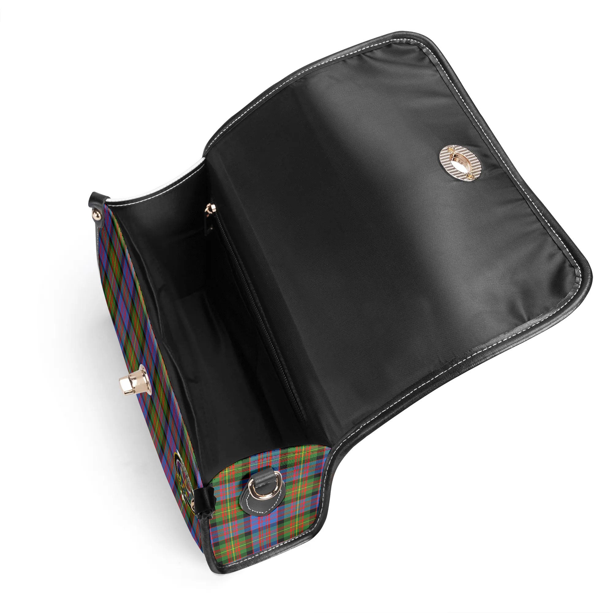 Carnegie Ancient Tartan Crest Satchel Bag