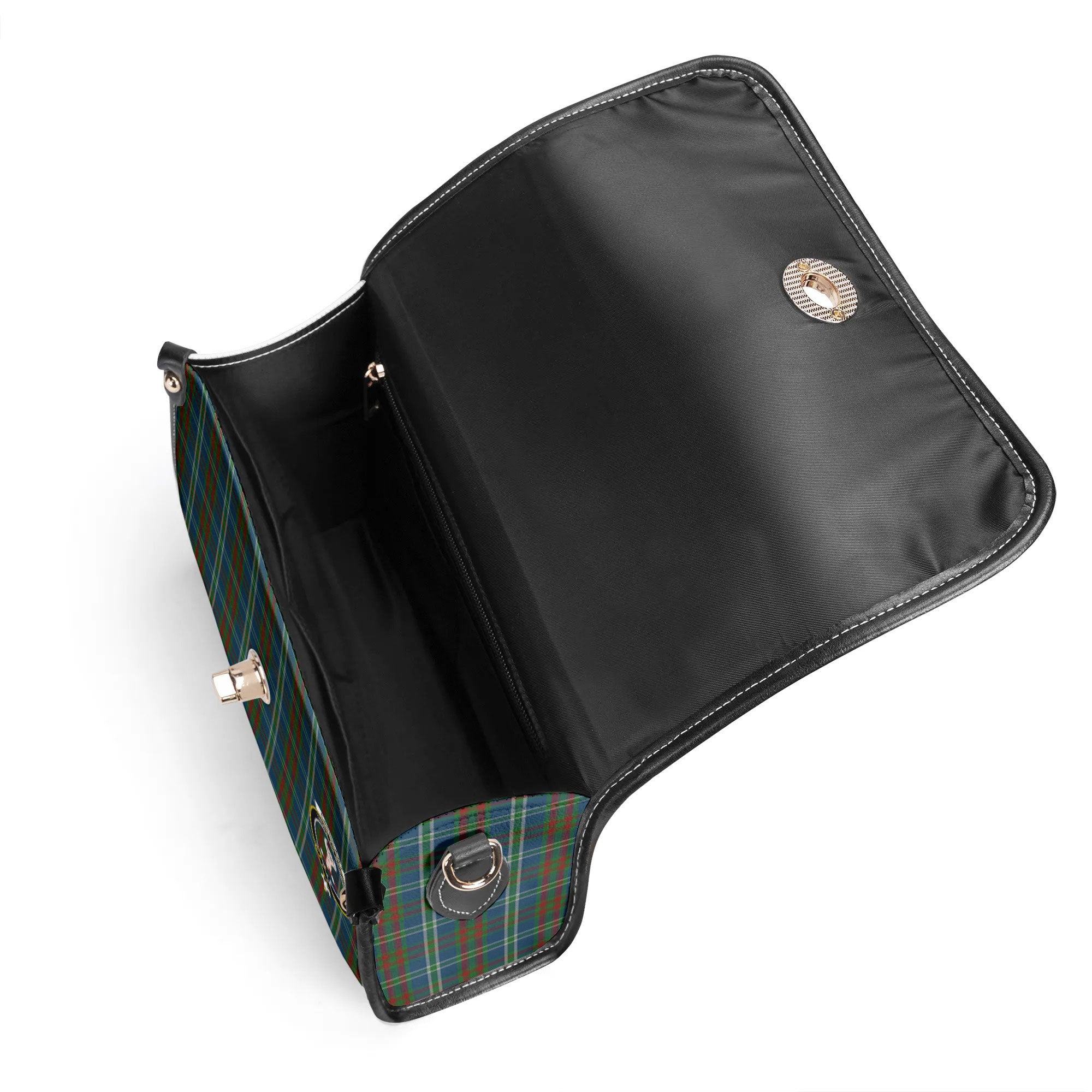Cathcart Tartan Crest Satchel Bag