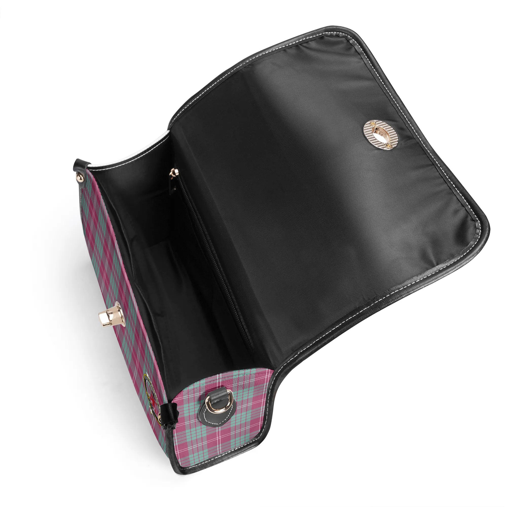 Crawford Ancient Tartan Crest Satchel Bag