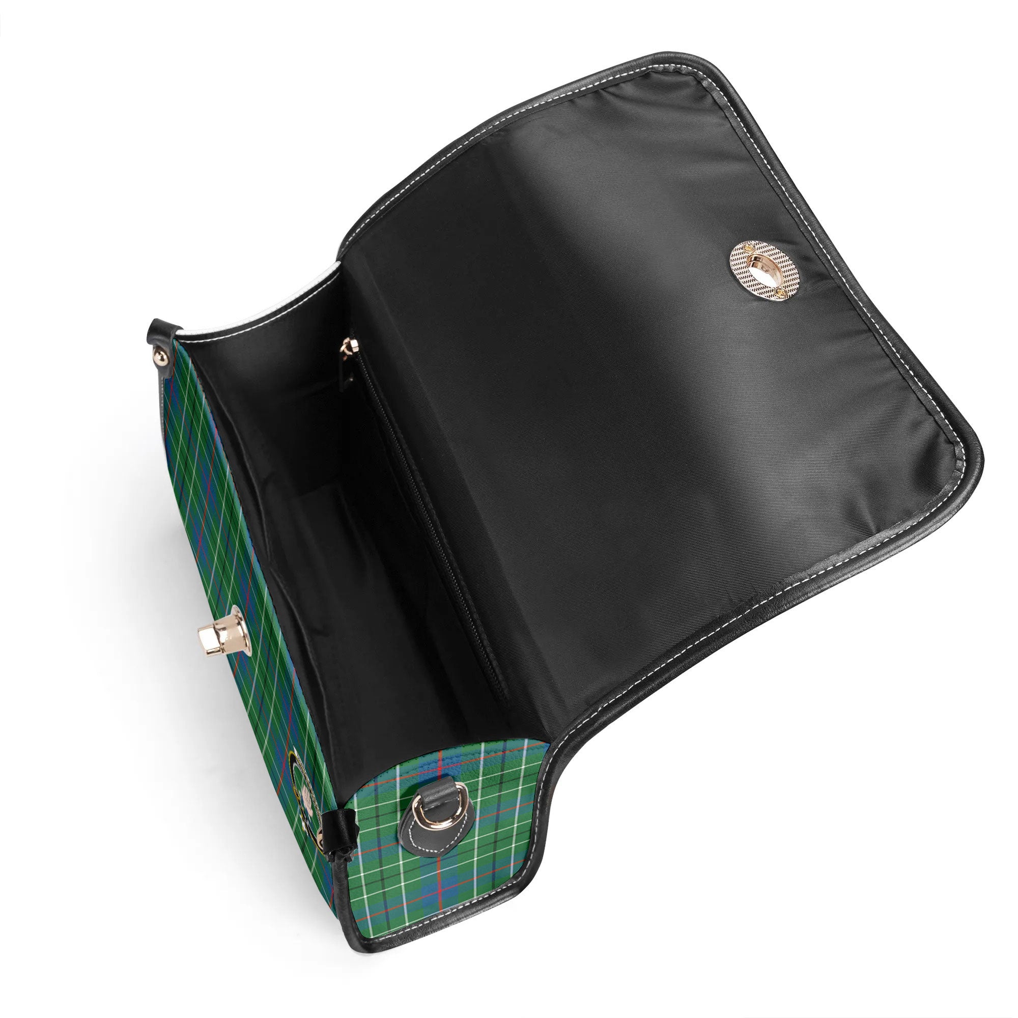 Duncanson Tartan Crest Satchel Bag