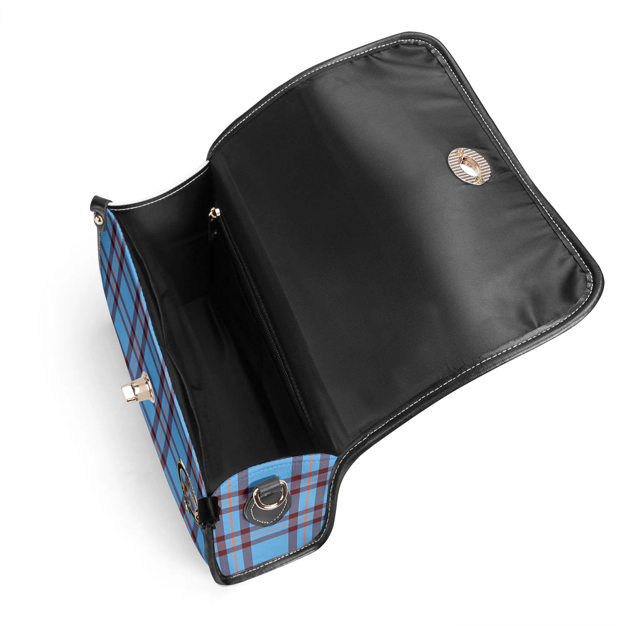 Elliott Ancient Tartan Crest Satchel Bag