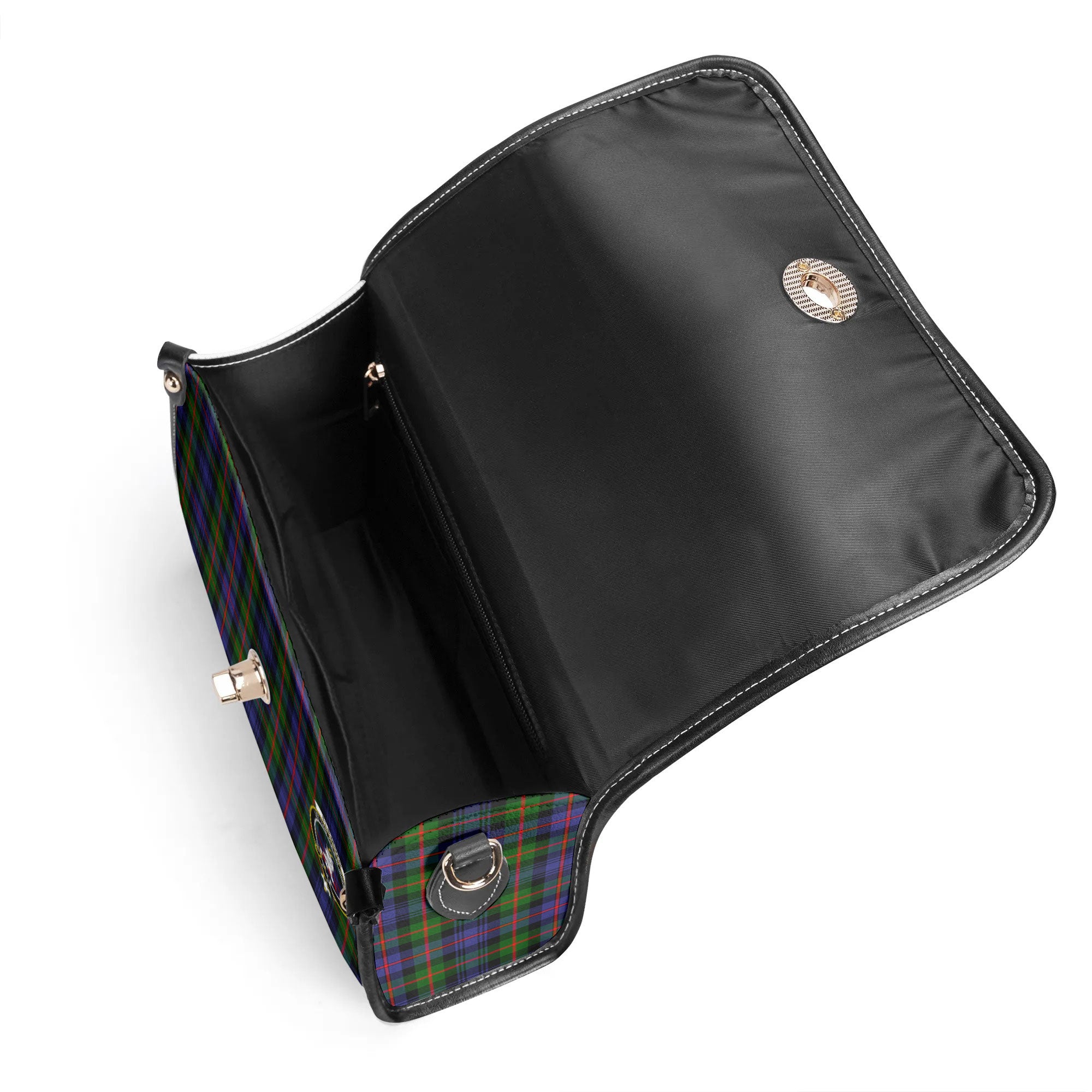 Fleming Tartan Crest Satchel Bag