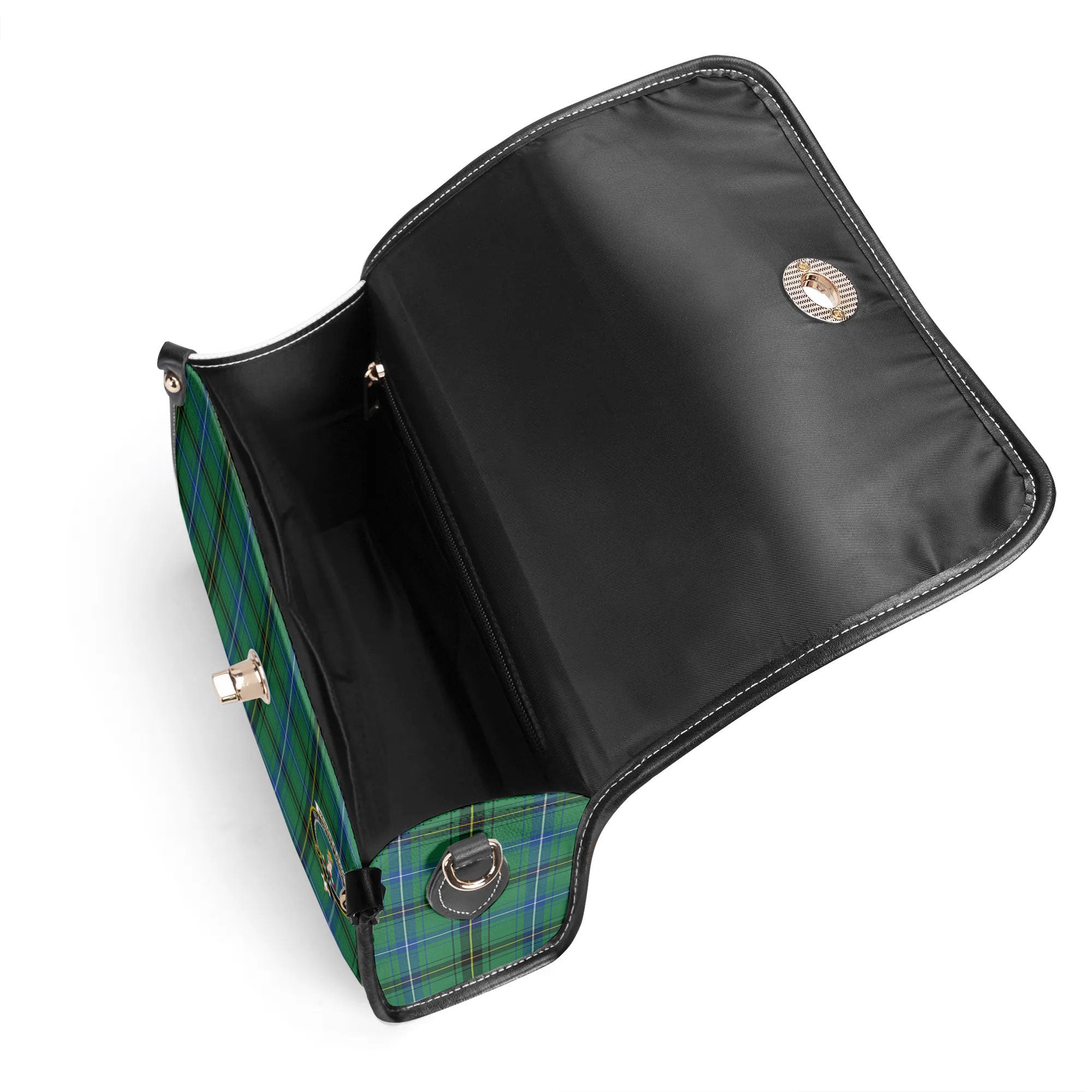 Henderson Ancient Tartan Crest Satchel Bag