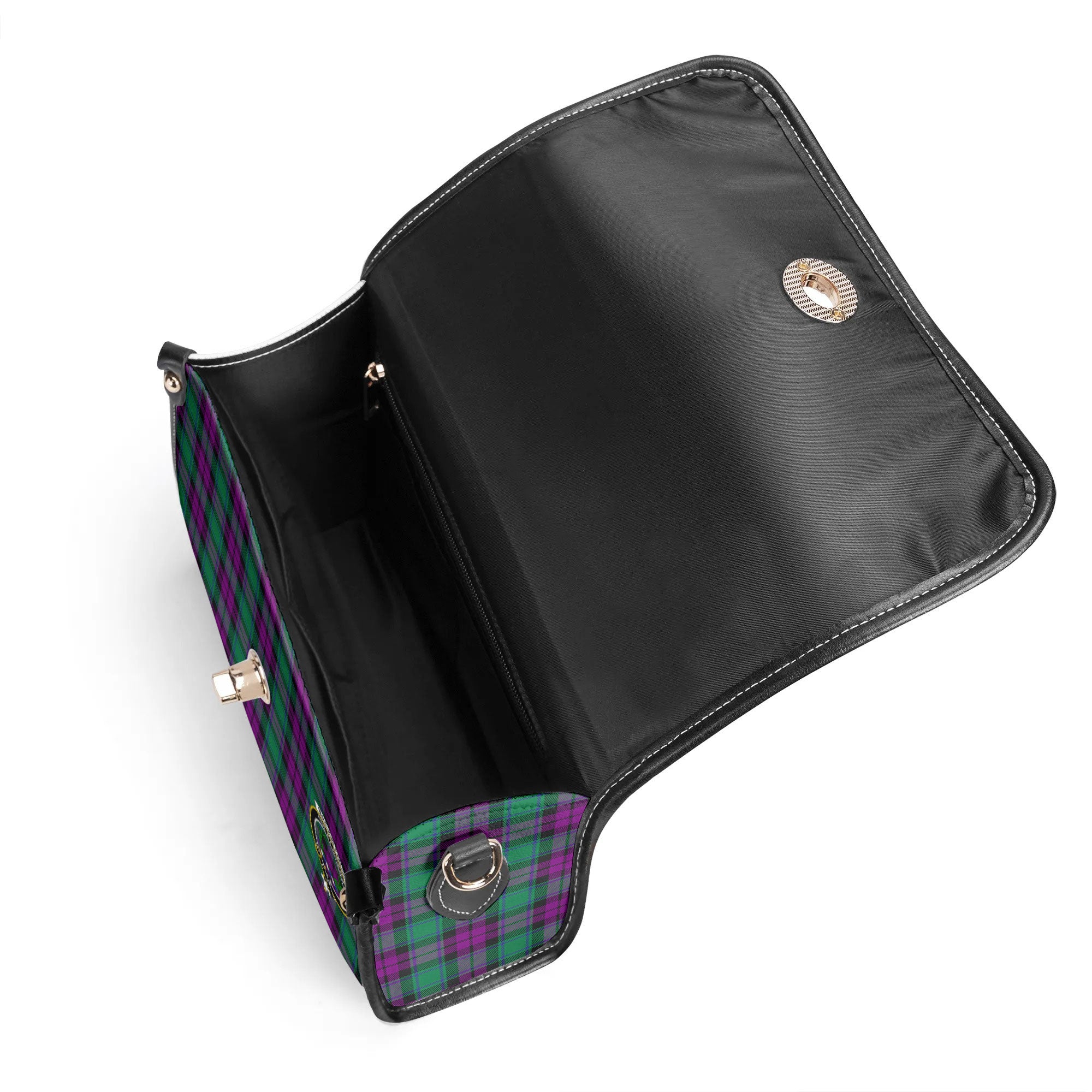 MacArthur - Milton Tartan Crest Satchel Bag
