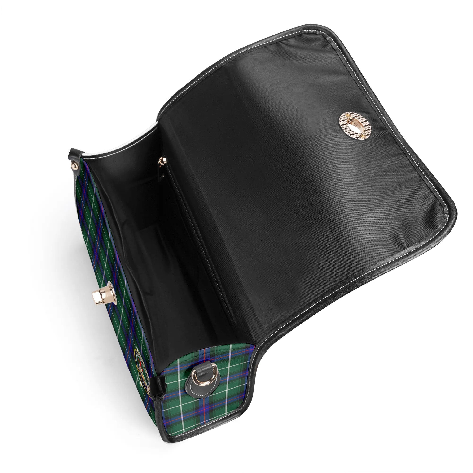 MacDonald of the Isles Hunting Modern Tartan Crest Satchel Bag