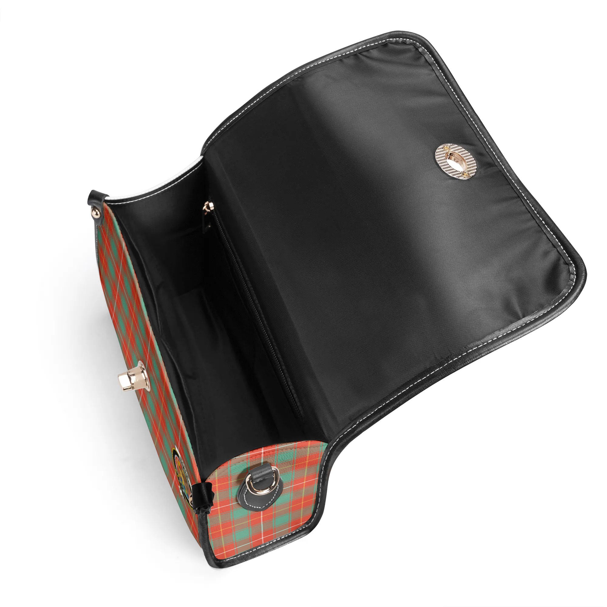 MacFie Ancient Tartan Crest Satchel Bag