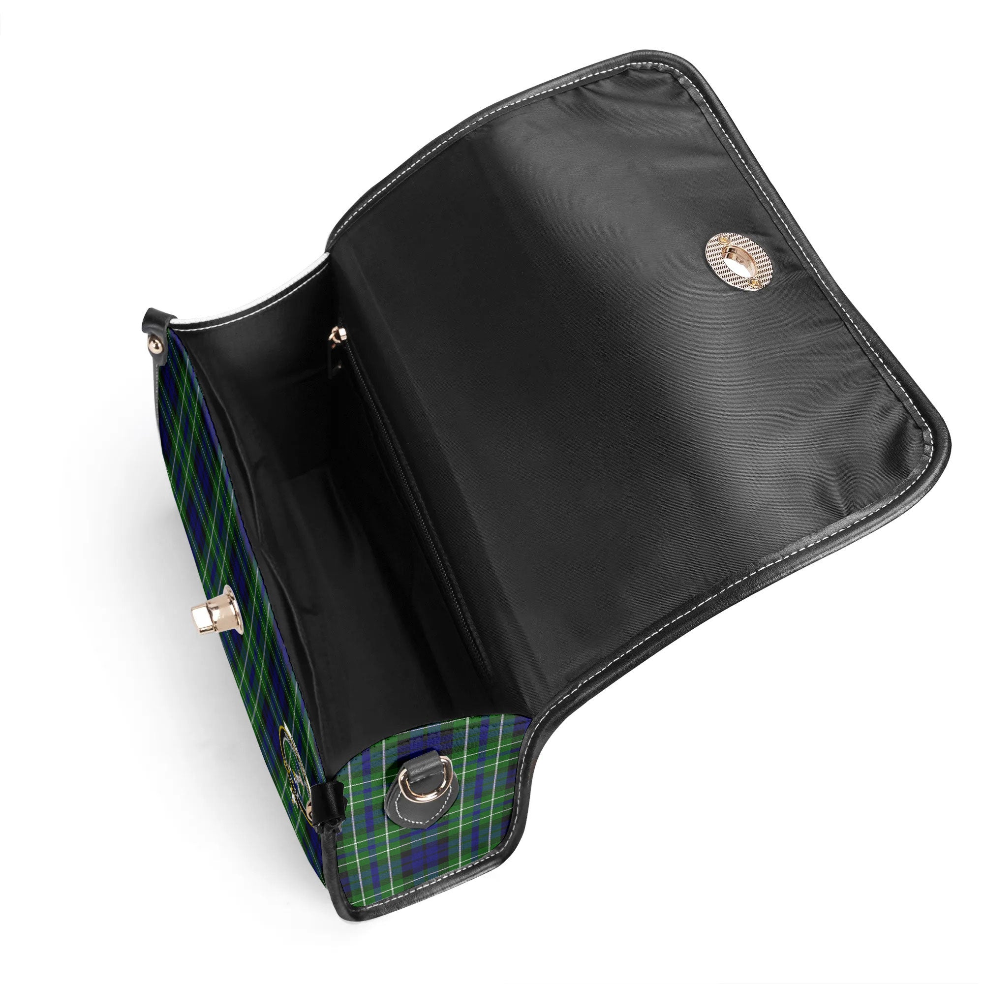 MacNeil of Colonsay Modern Tartan Crest Satchel Bag