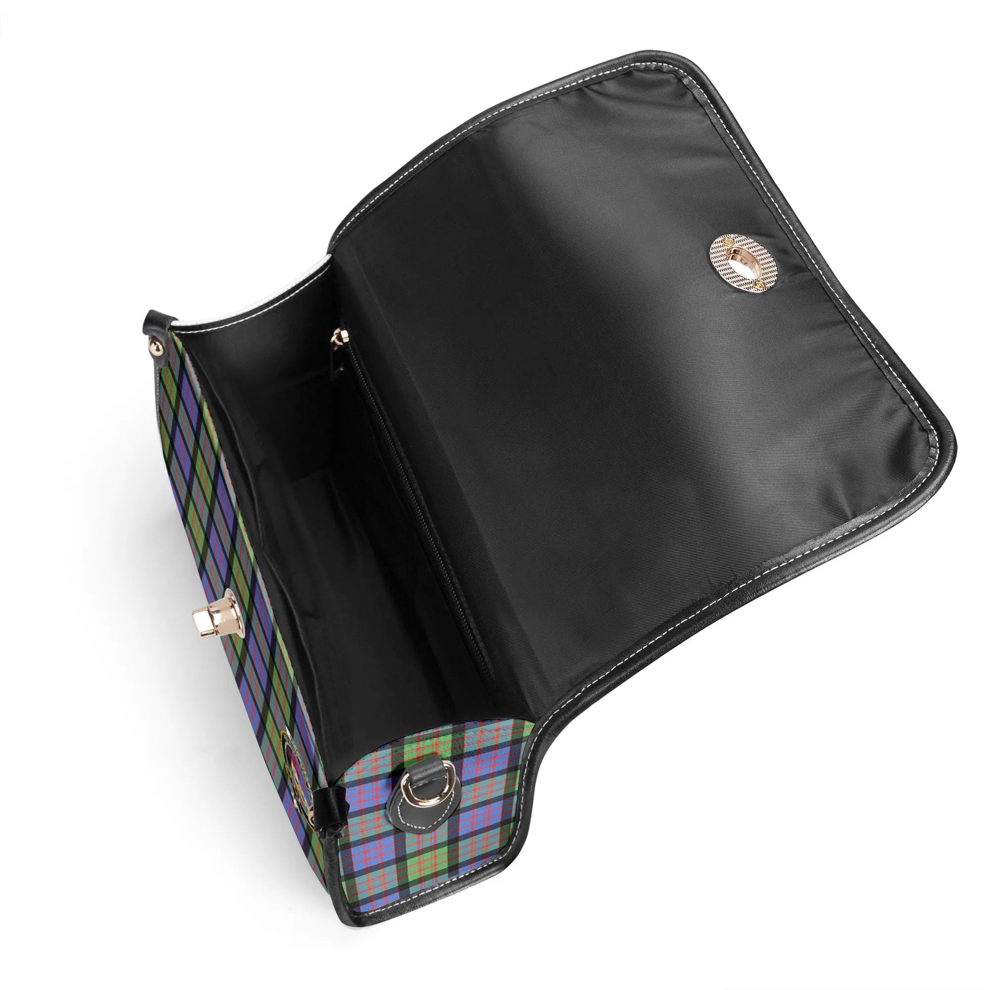 McDonald Ancient Tartan Crest Satchel Bag