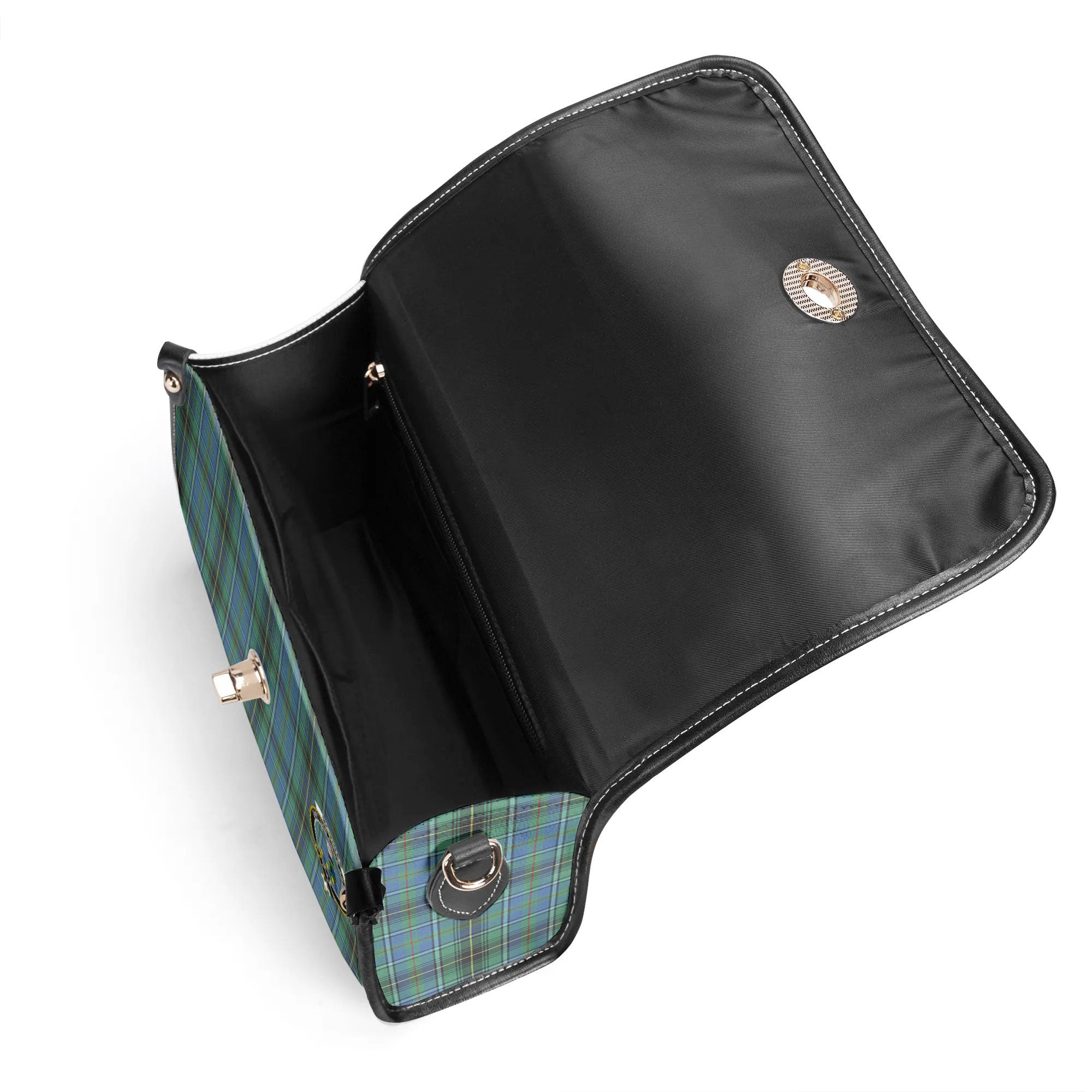 McInnes Ancient Tartan Crest Satchel Bag