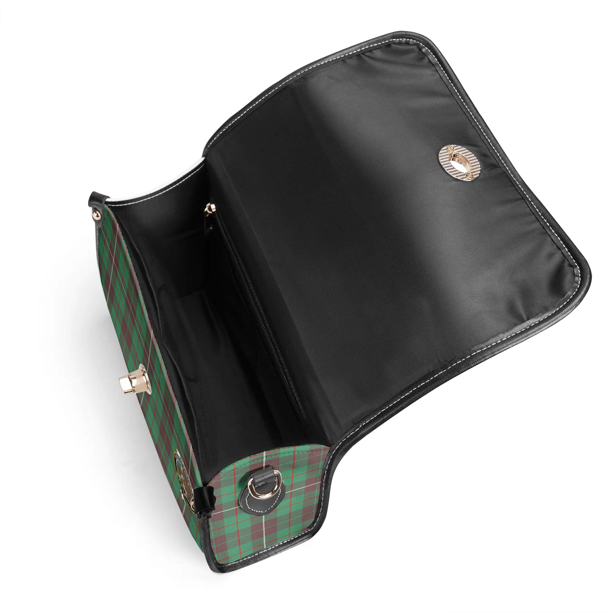 McKinnon Hunting Ancient Tartan Crest Satchel Bag