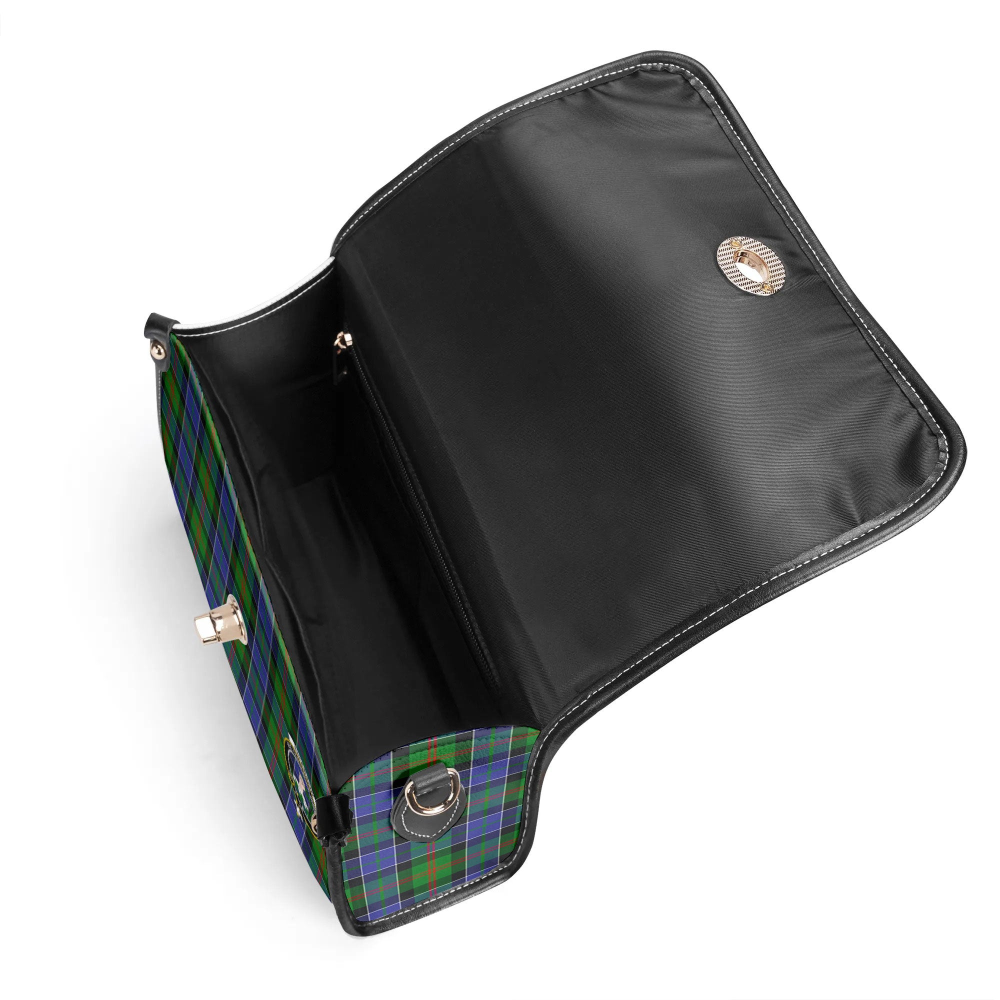 Paterson Tartan Crest Satchel Bag