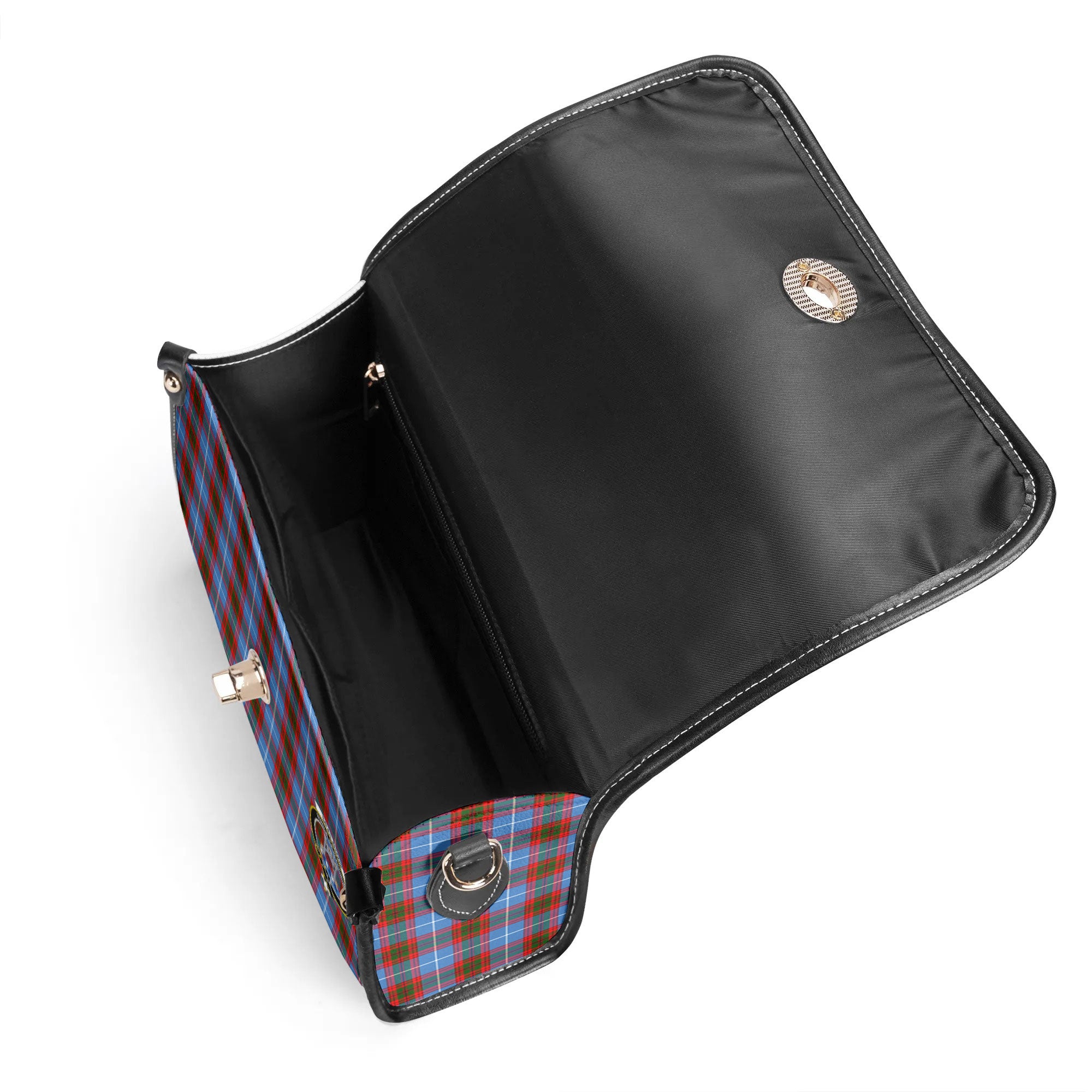Spalding Tartan Crest Satchel Bag