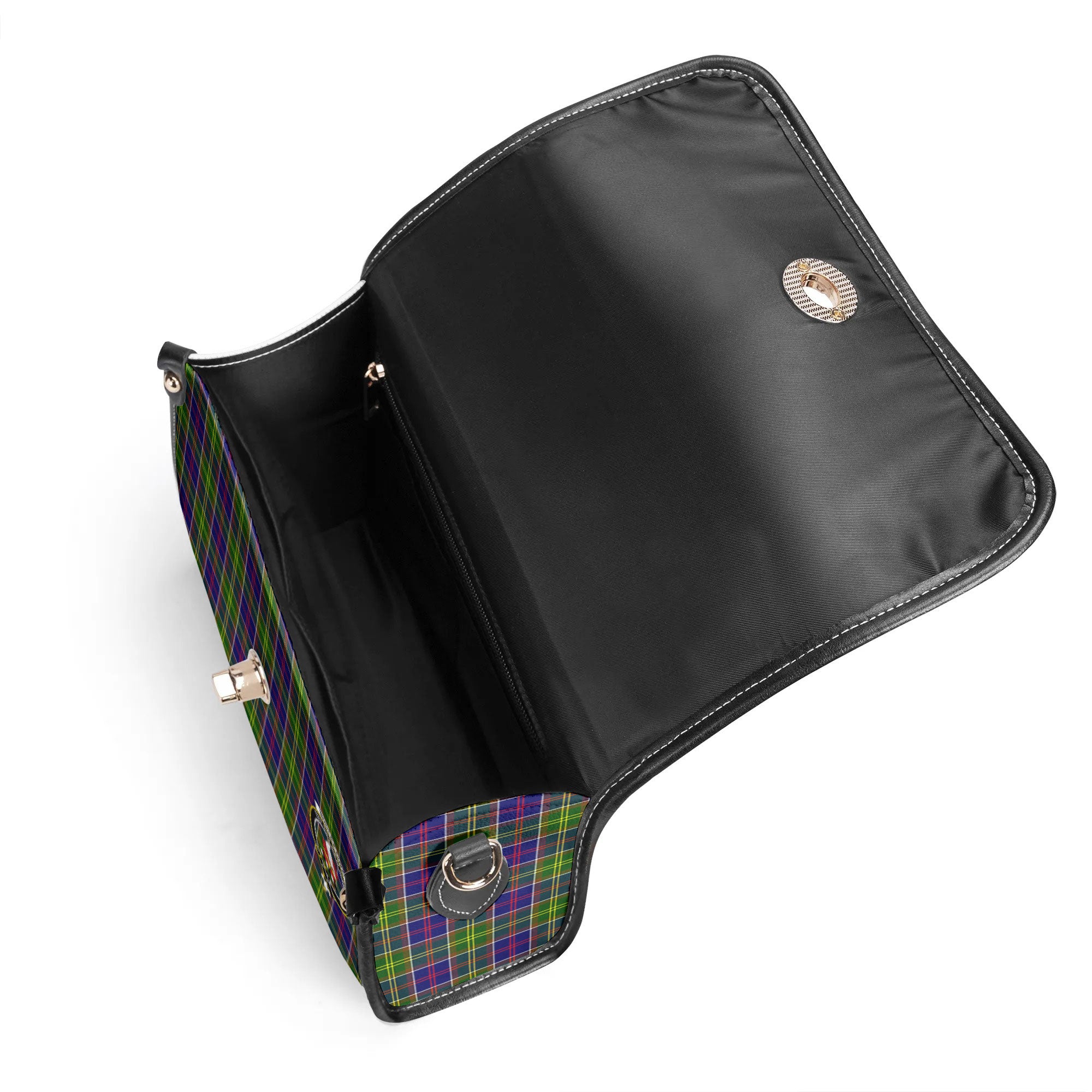 Whiteford Tartan Crest Satchel Bag