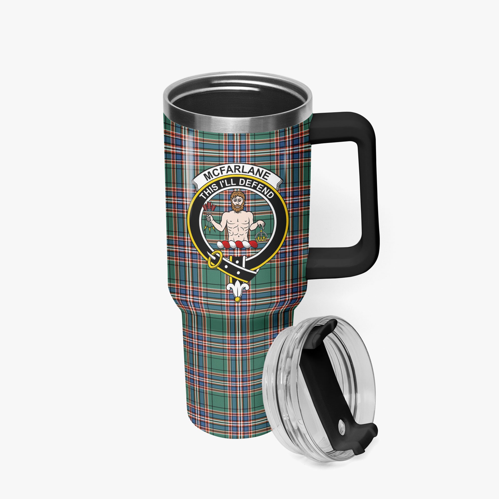 McFarlane Hunting Ancient Tartan Crest 40 oz Insulated Tumbler with Handle
