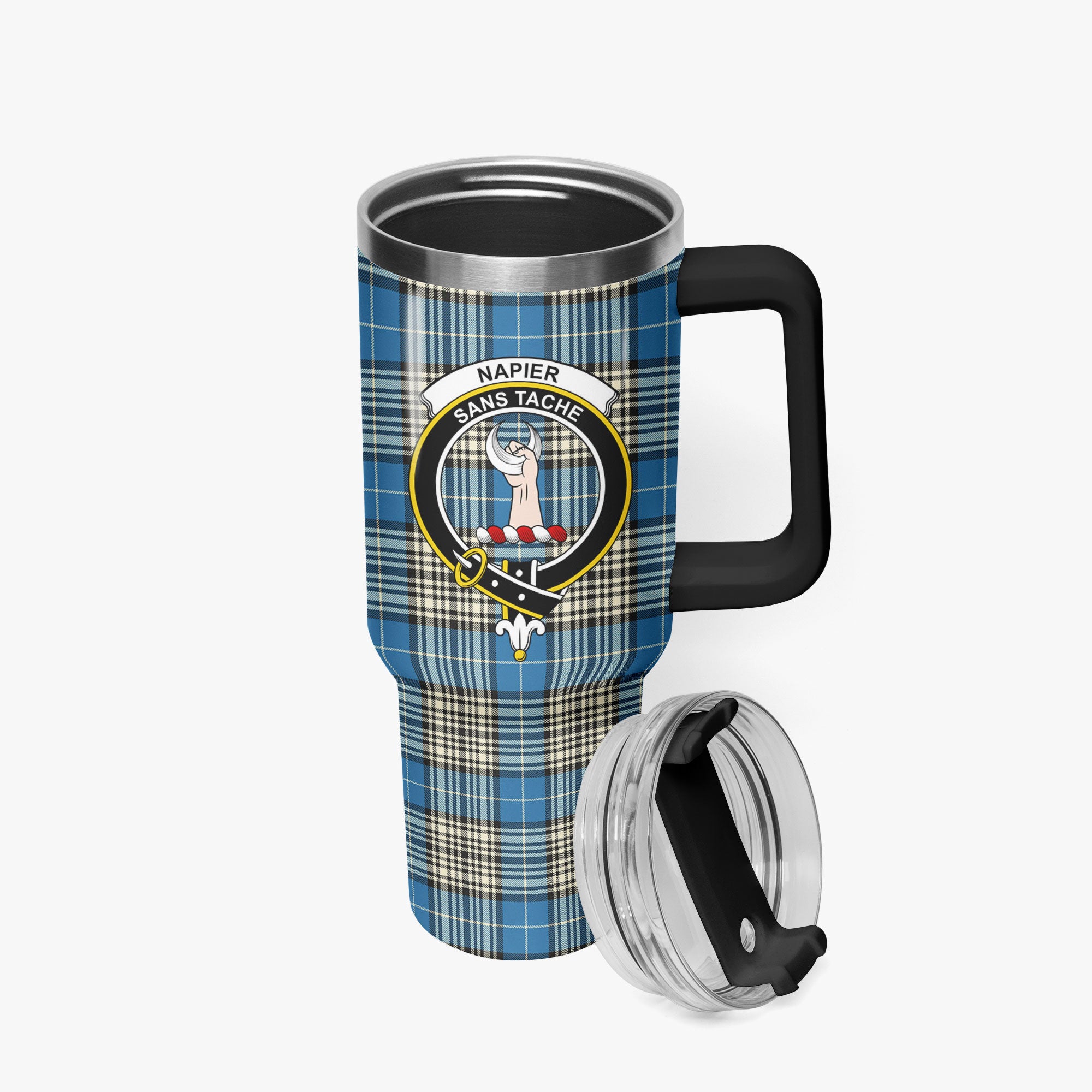 Napier Ancient Tartan Crest 40 oz Insulated Tumbler with Handle