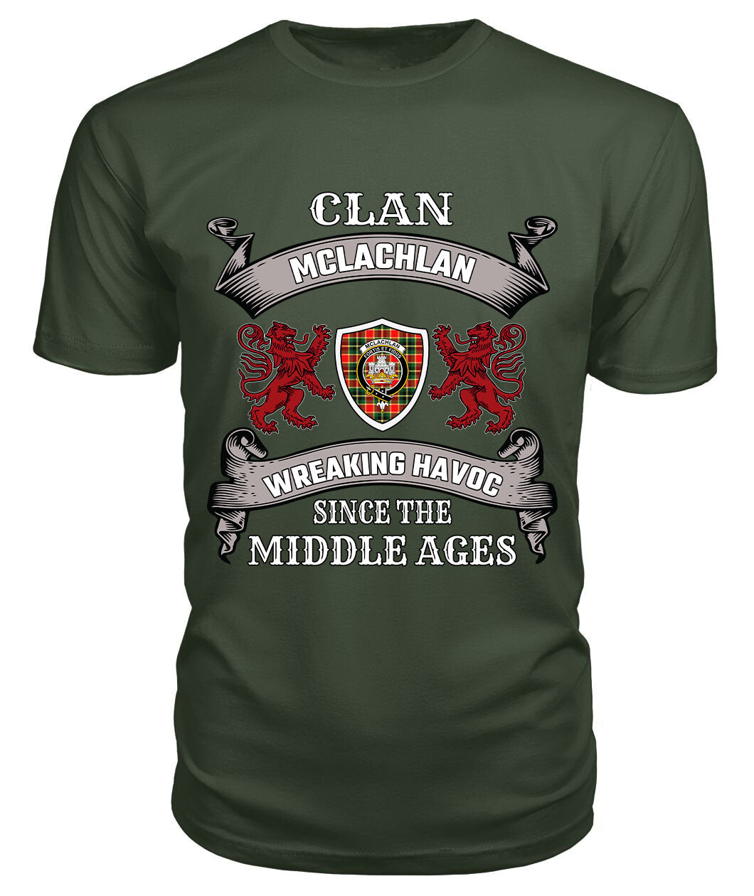 McLachlan Hunting Modern Tartan - 2D T-shirt