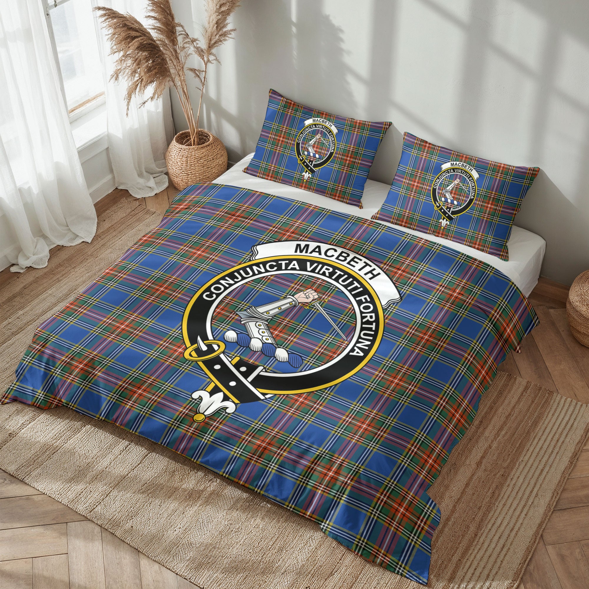 MacBeth Ancient Tartan Crest Bedding Set