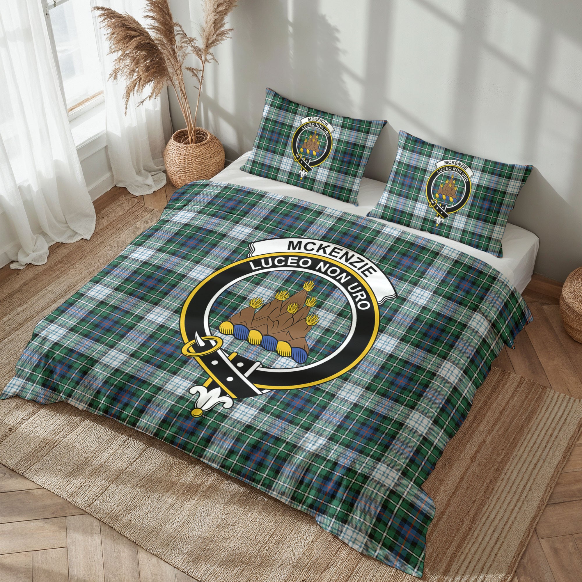 McKenzie Dress Ancient Tartan Crest Bedding Set
