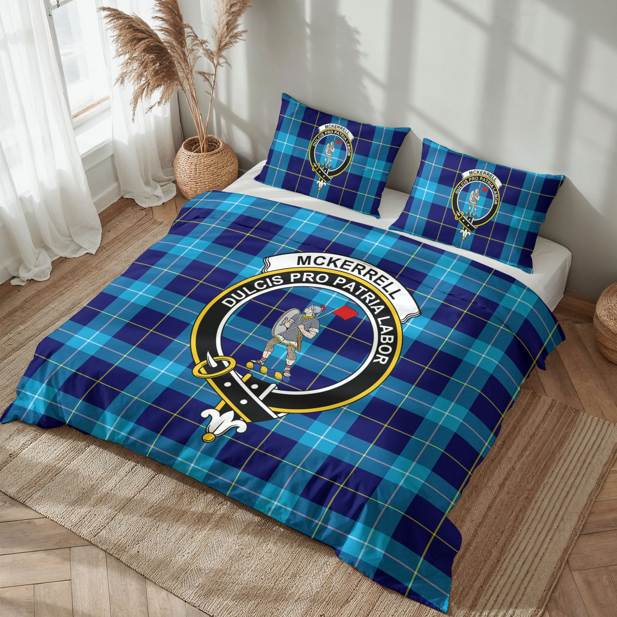 McKerrell Tartan Crest Bedding Set