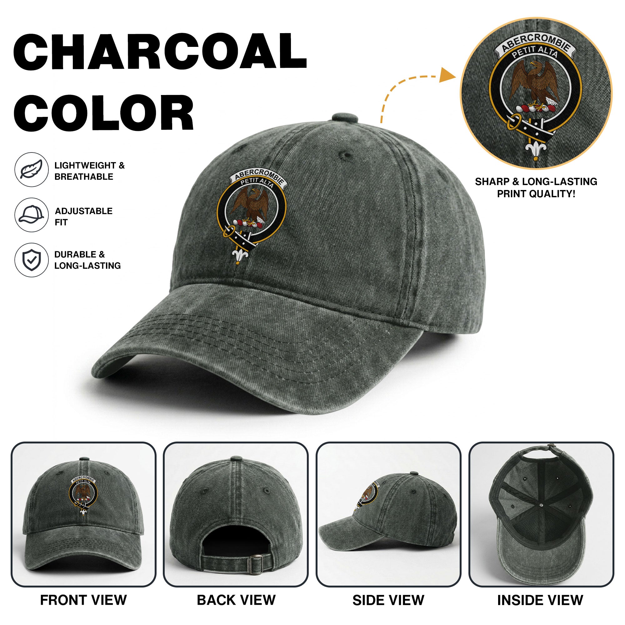 Abercrombie Crest Washed Classic Cap