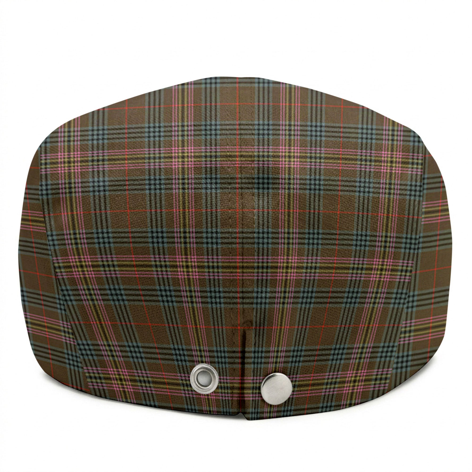 Kennedy Weathered Tartan Flat Caps