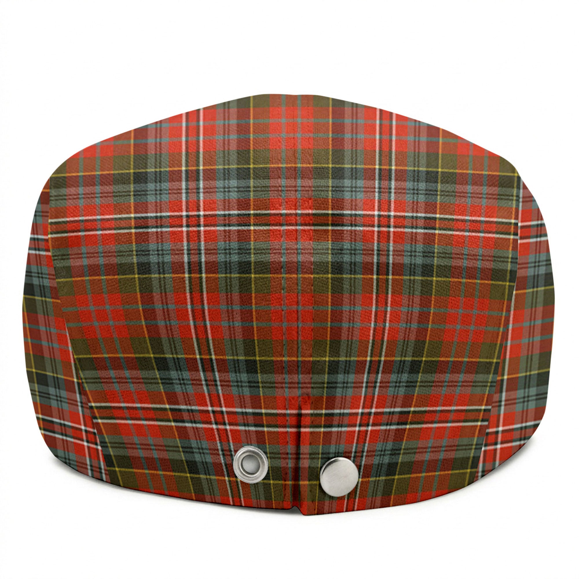 MacPherson Weathered Tartan Flat Caps