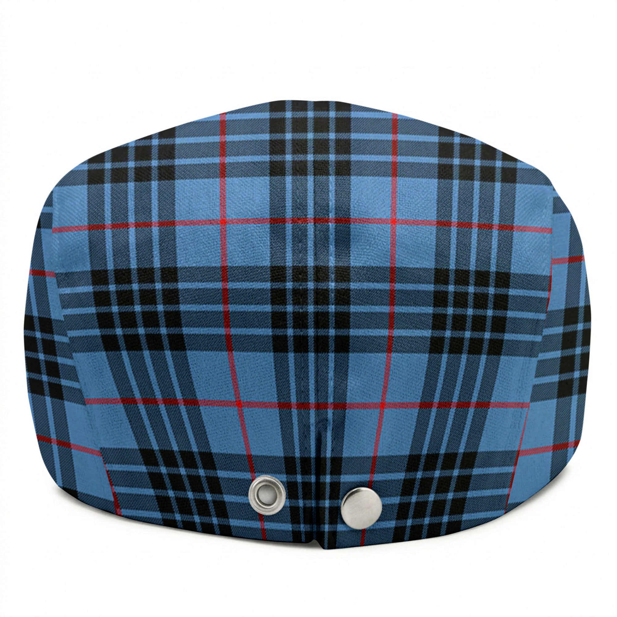 McKay Blue Tartan Flat Caps