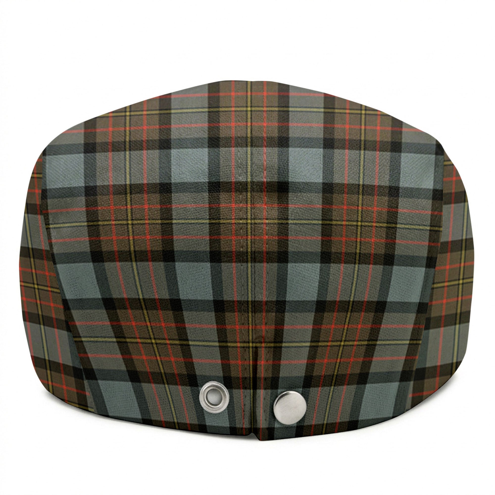 McLaren Weathered Tartan Flat Caps