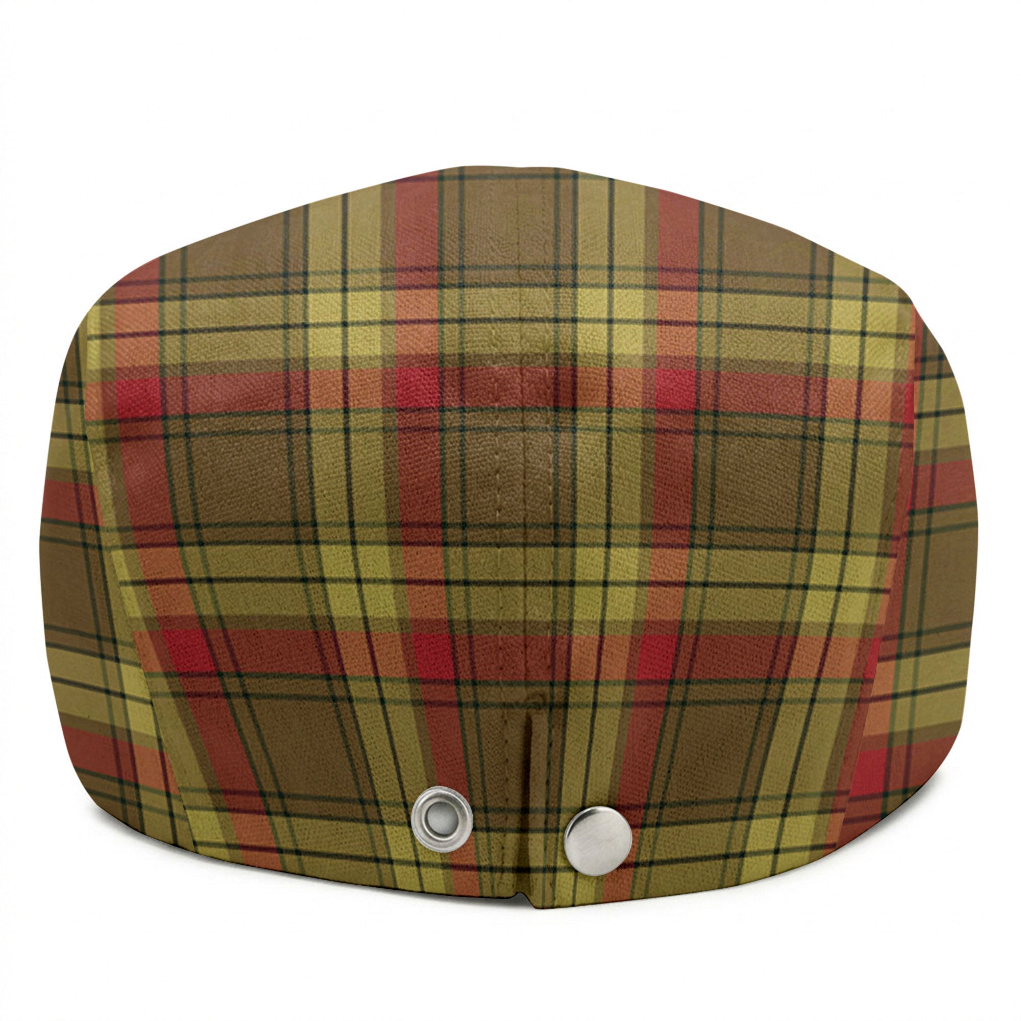 McMillan Old Weathered Tartan Flat Caps