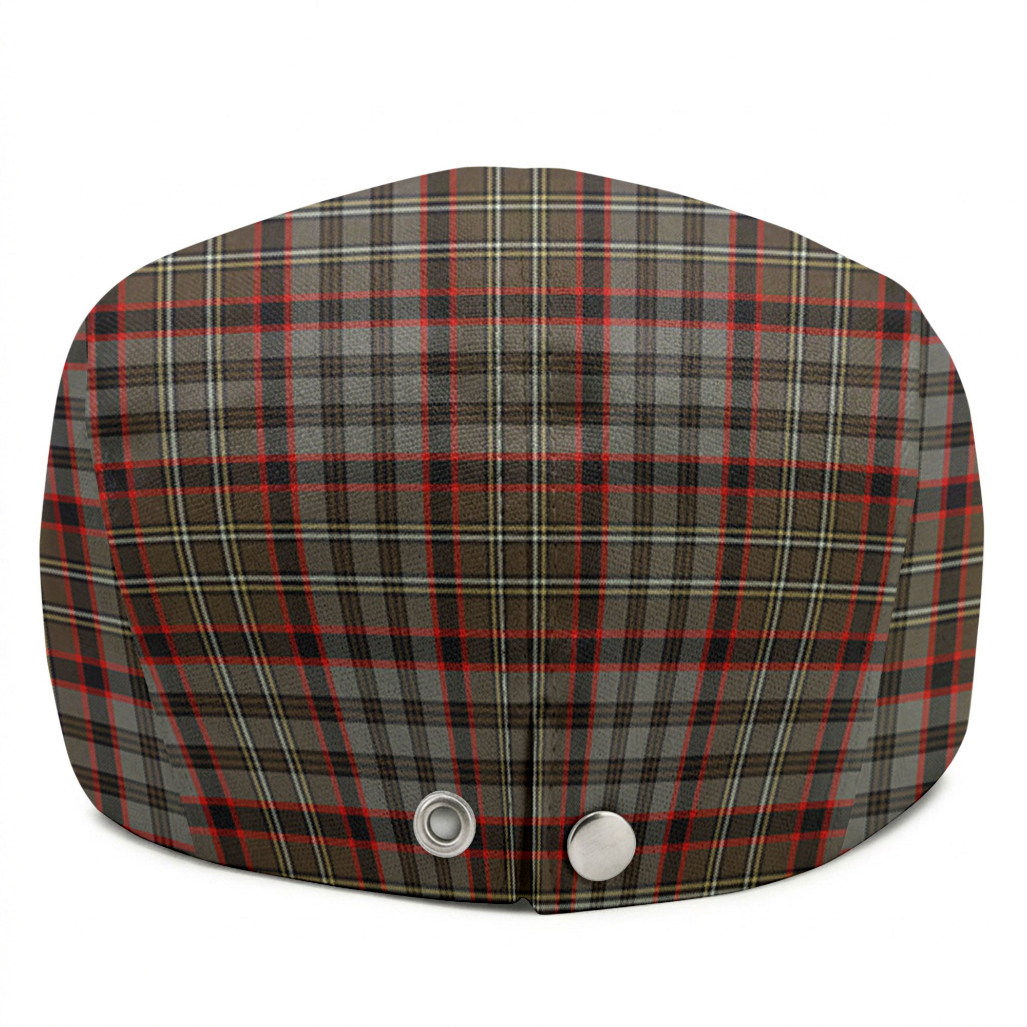 Nicolson Hunting Weathered Tartan Flat Caps