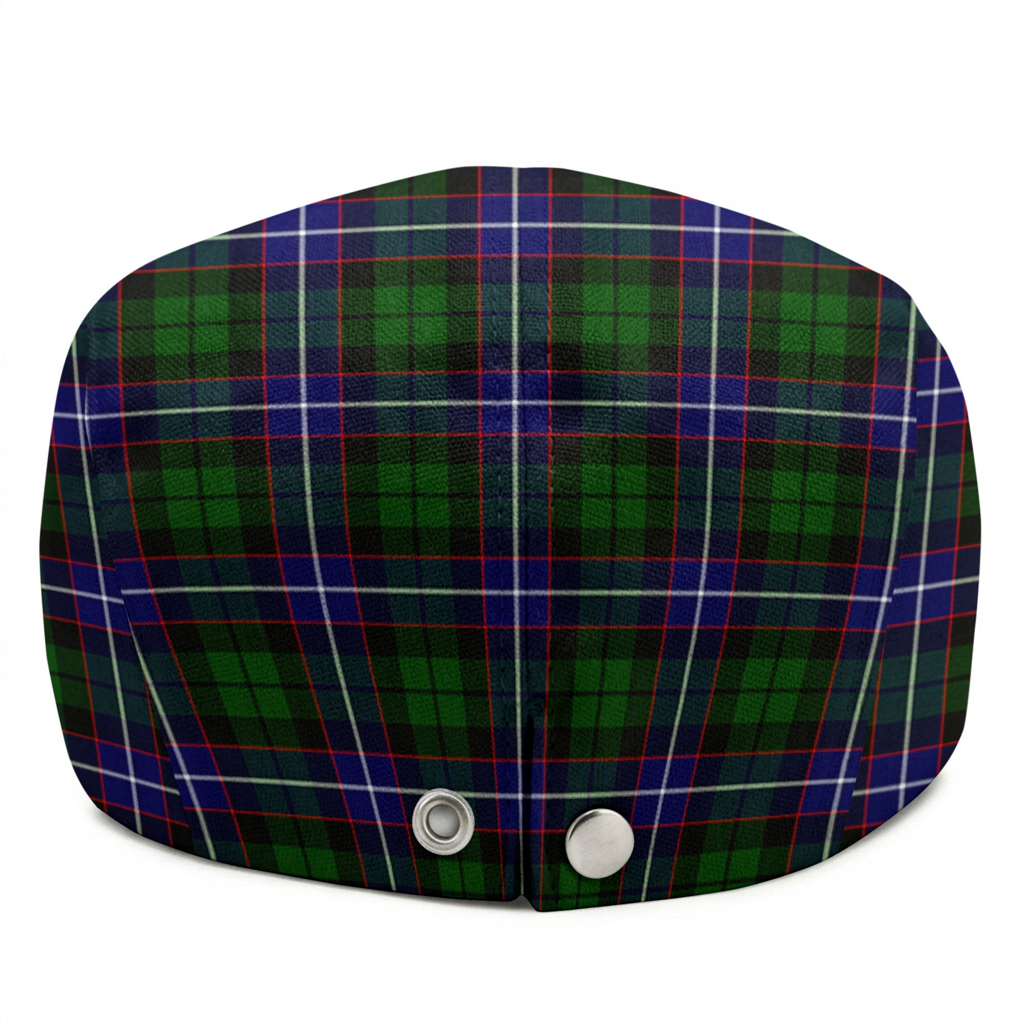 Russell Modern Tartan Flat Caps