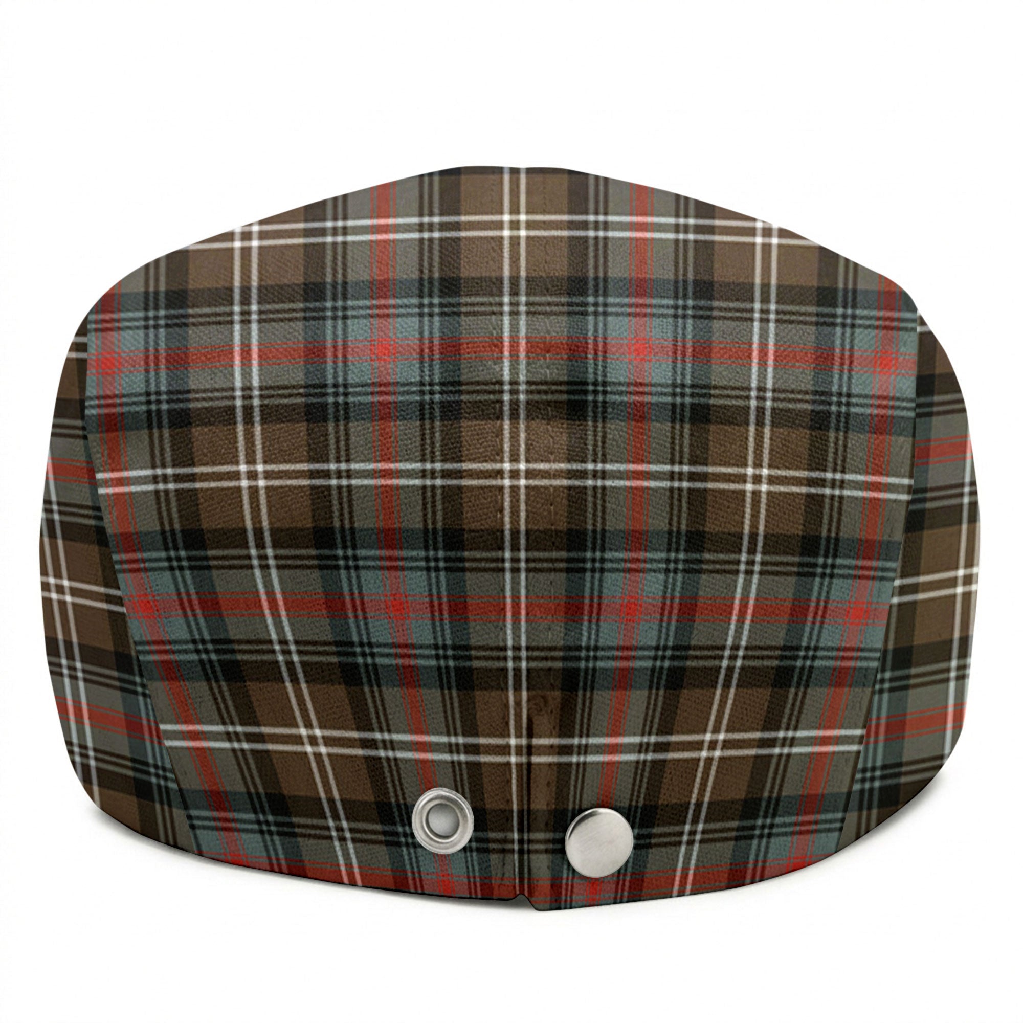 Sutherland Weathered Tartan Flat Caps
