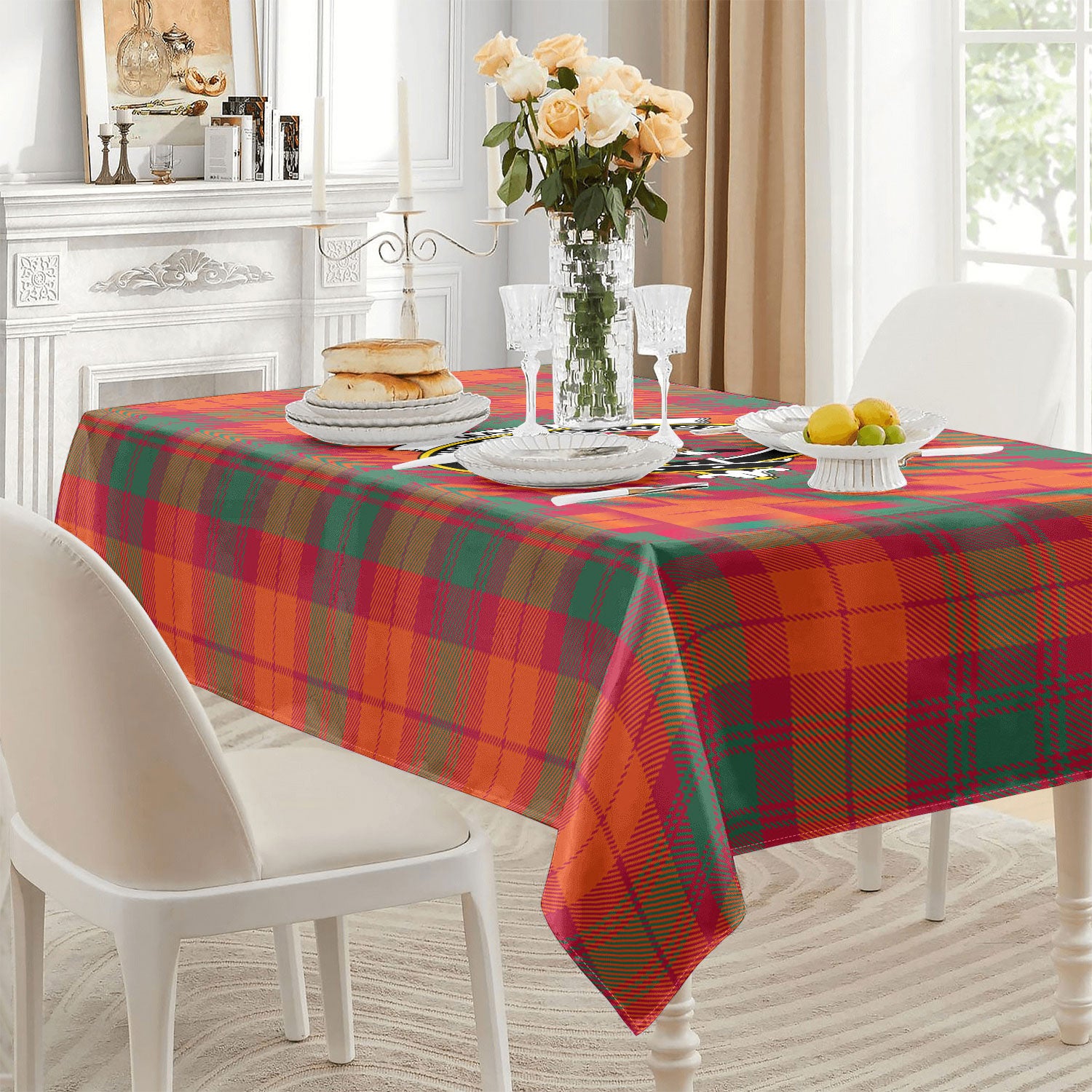 MacNab Ancient Tartan Crest Tablecloth