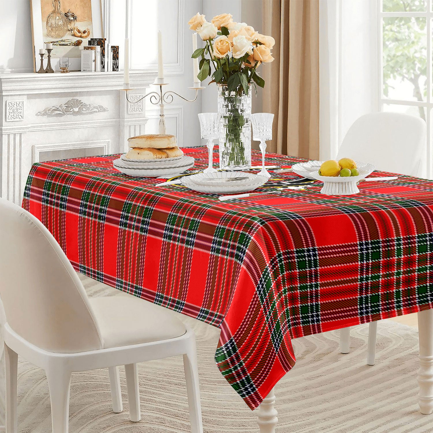 McBean Tartan Crest Tablecloth
