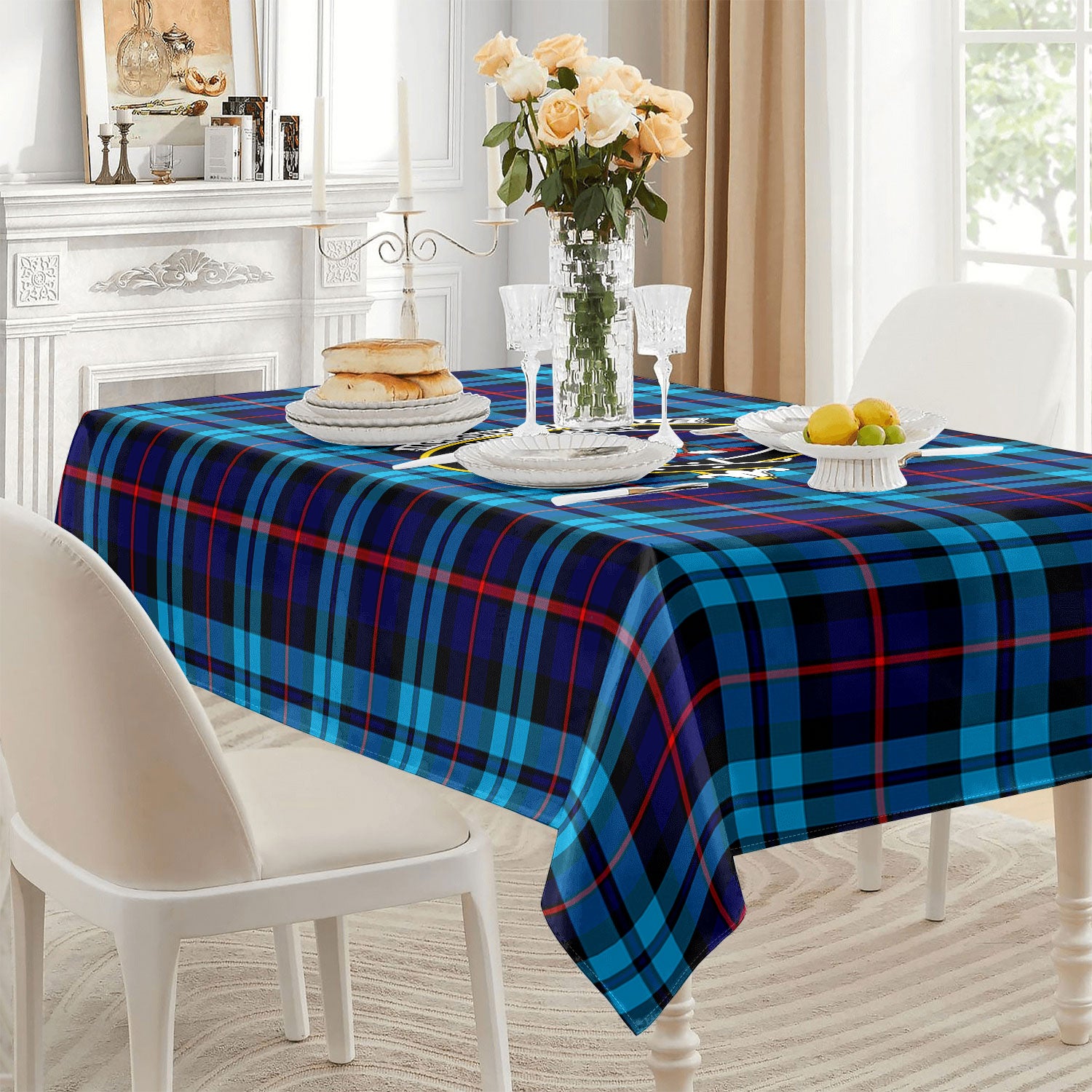 McCorquodale Tartan Crest Tablecloth