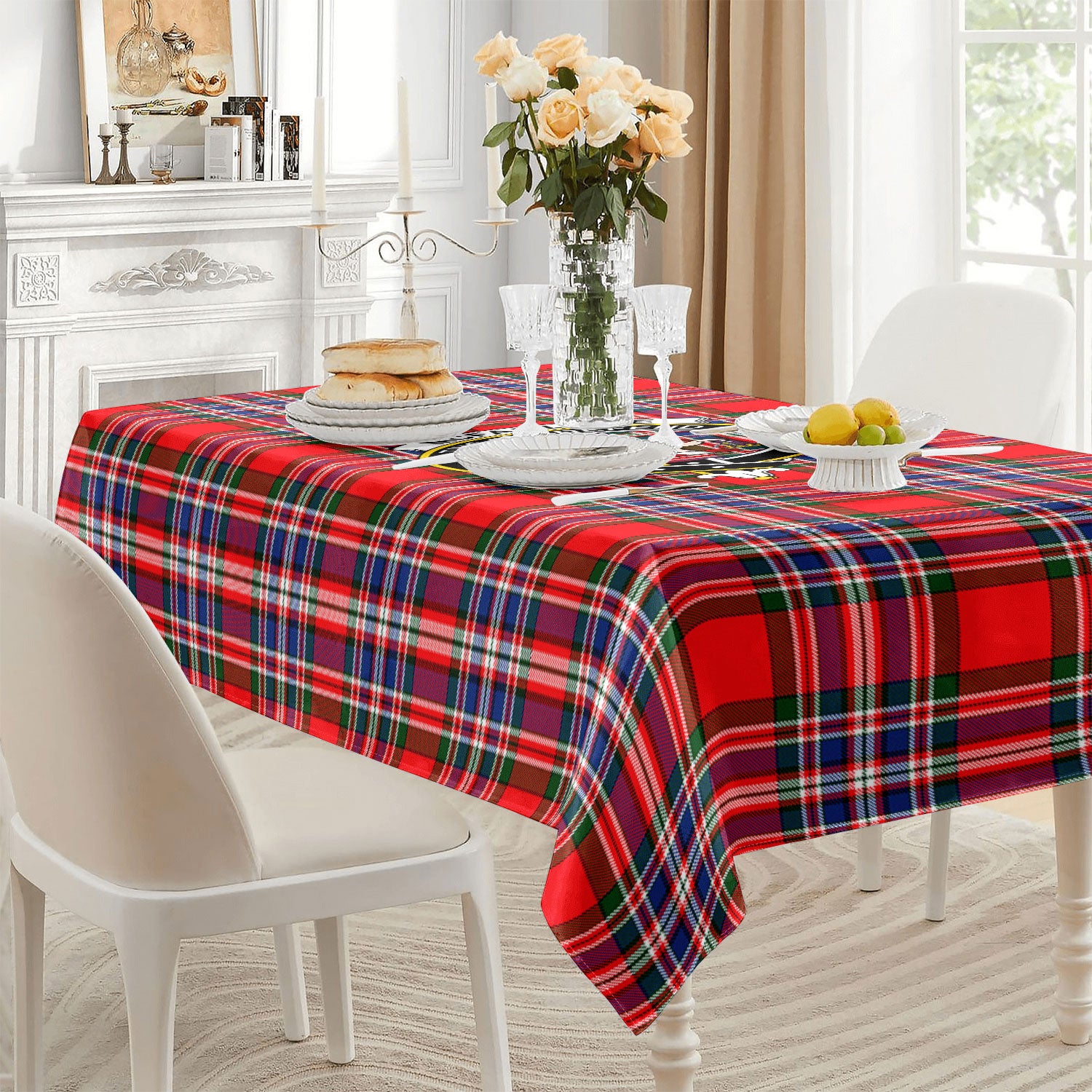 McFarlane Modern Tartan Crest Tablecloth