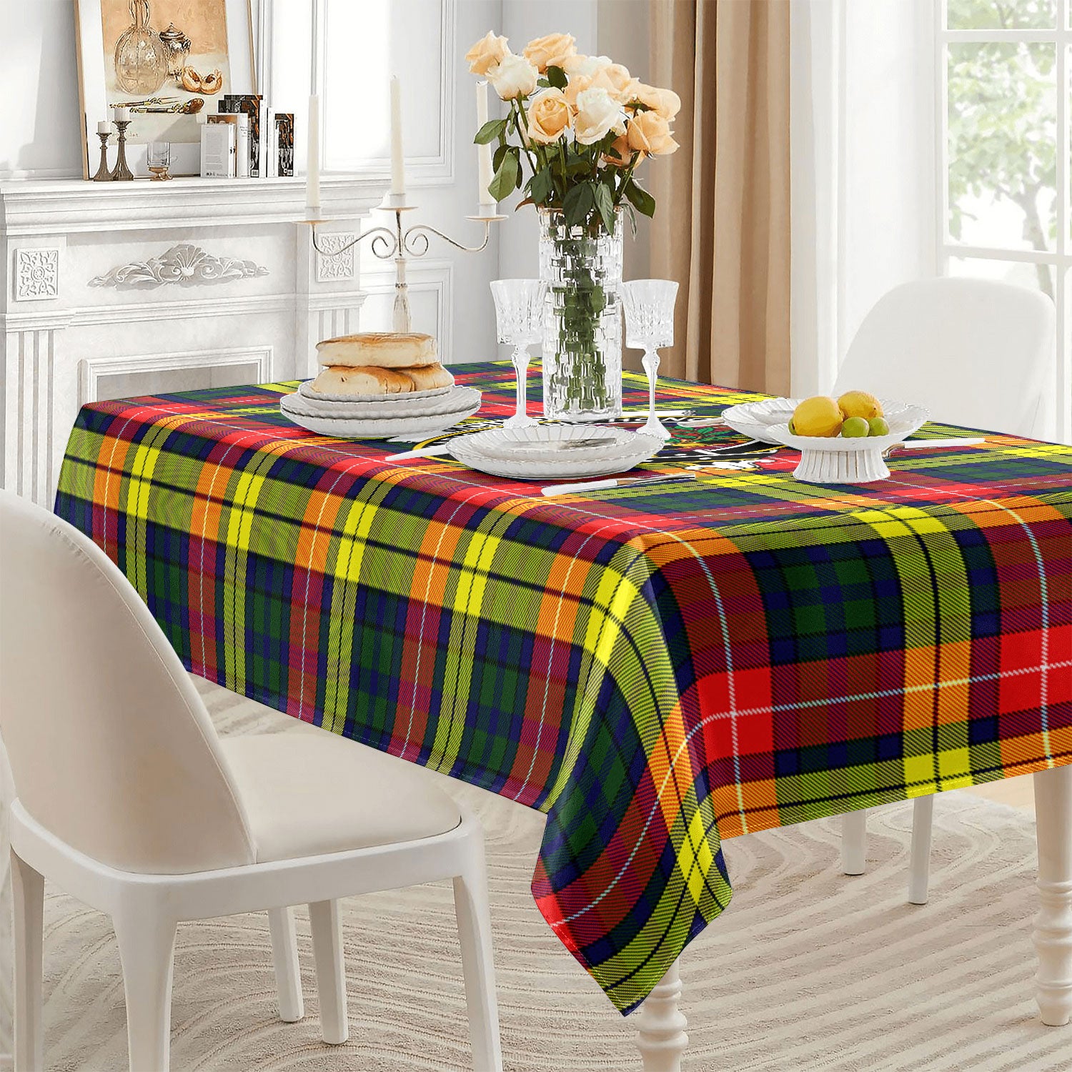 McIndoe Tartan Crest Tablecloth