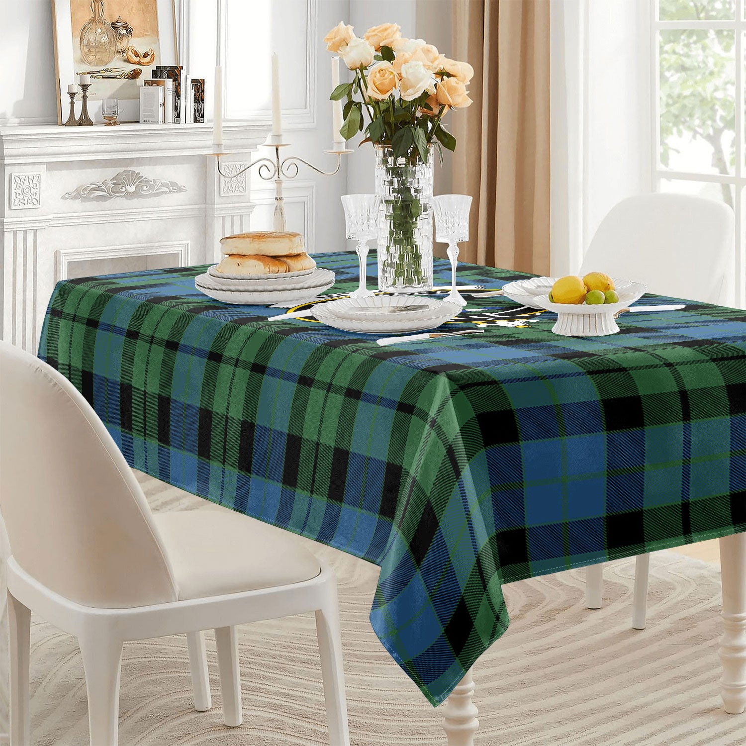 McKay Ancient Tartan Crest Tablecloth