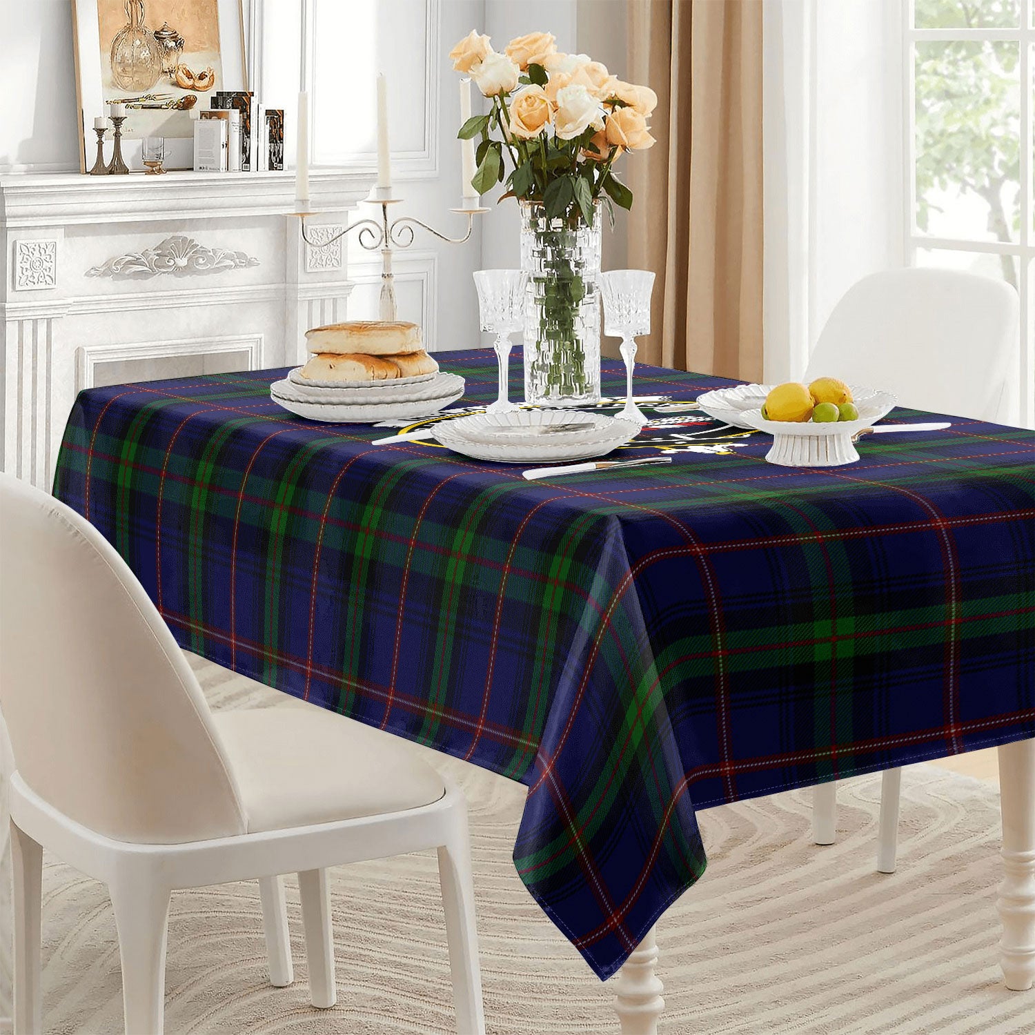 McLafferty Tartan Crest Tablecloth