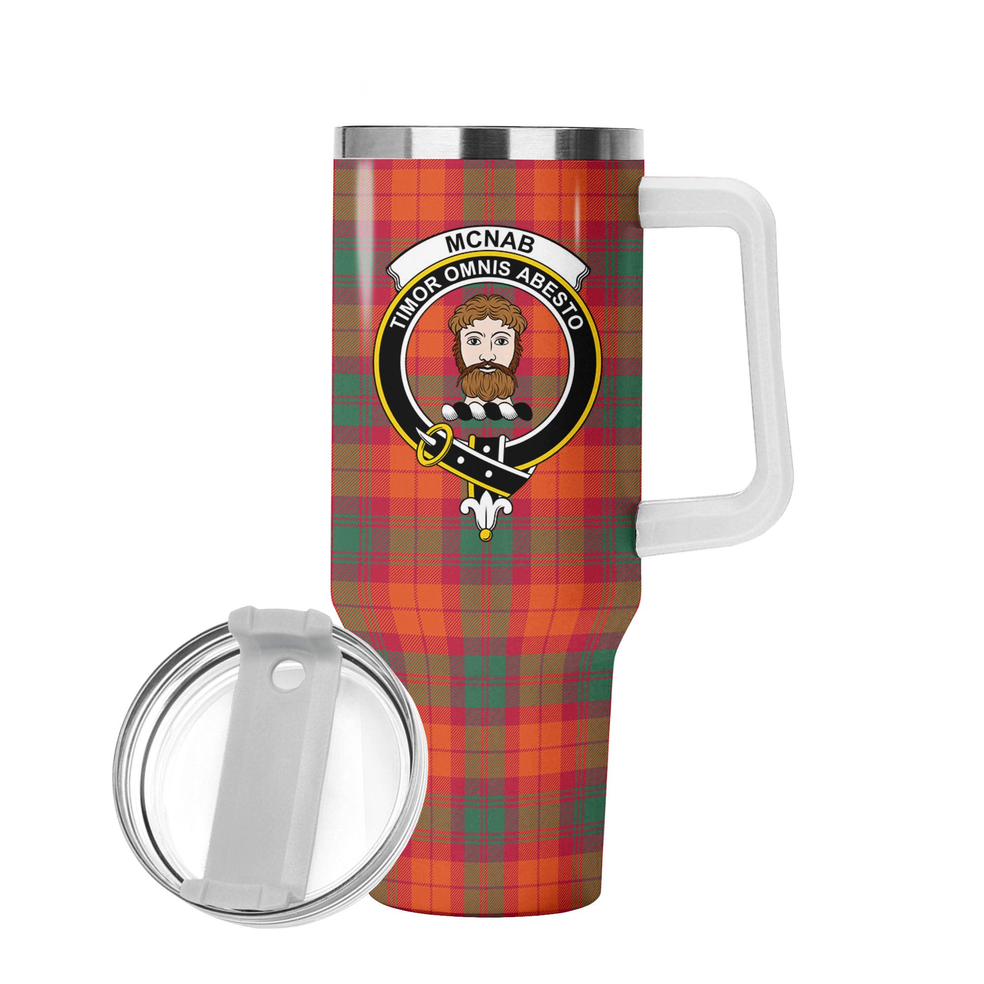 McNab Ancient Tartan Crest 40 oz Insulated Tumbler with Handle