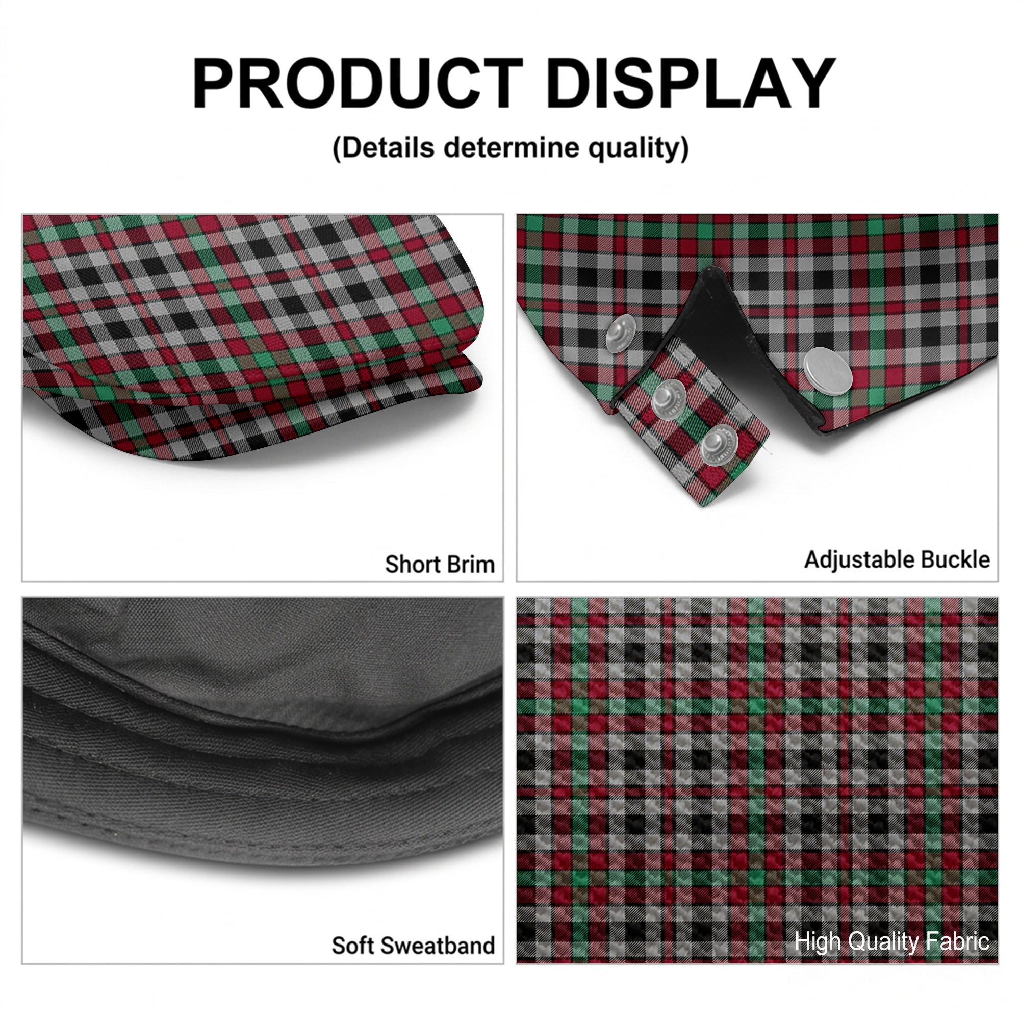 Borthwick Ancient Tartan Flat Caps