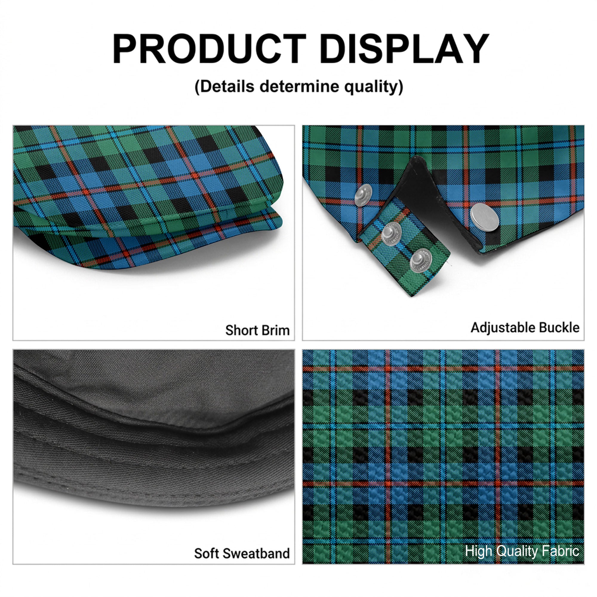 Campbell of Cawdor Ancient Tartan Flat Caps