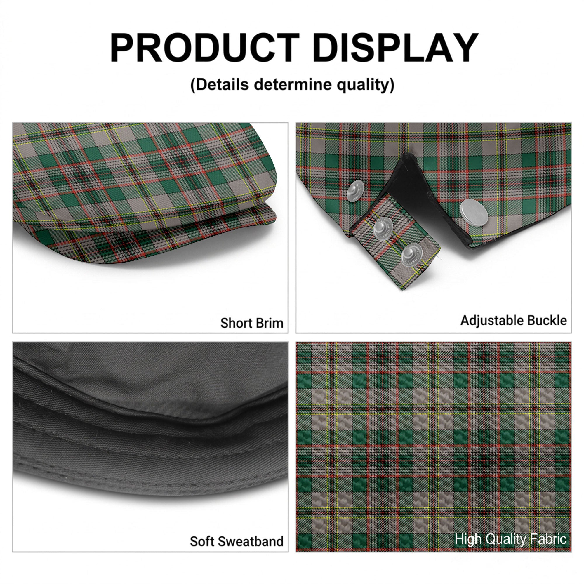 Craig Ancient Tartan Flat Caps