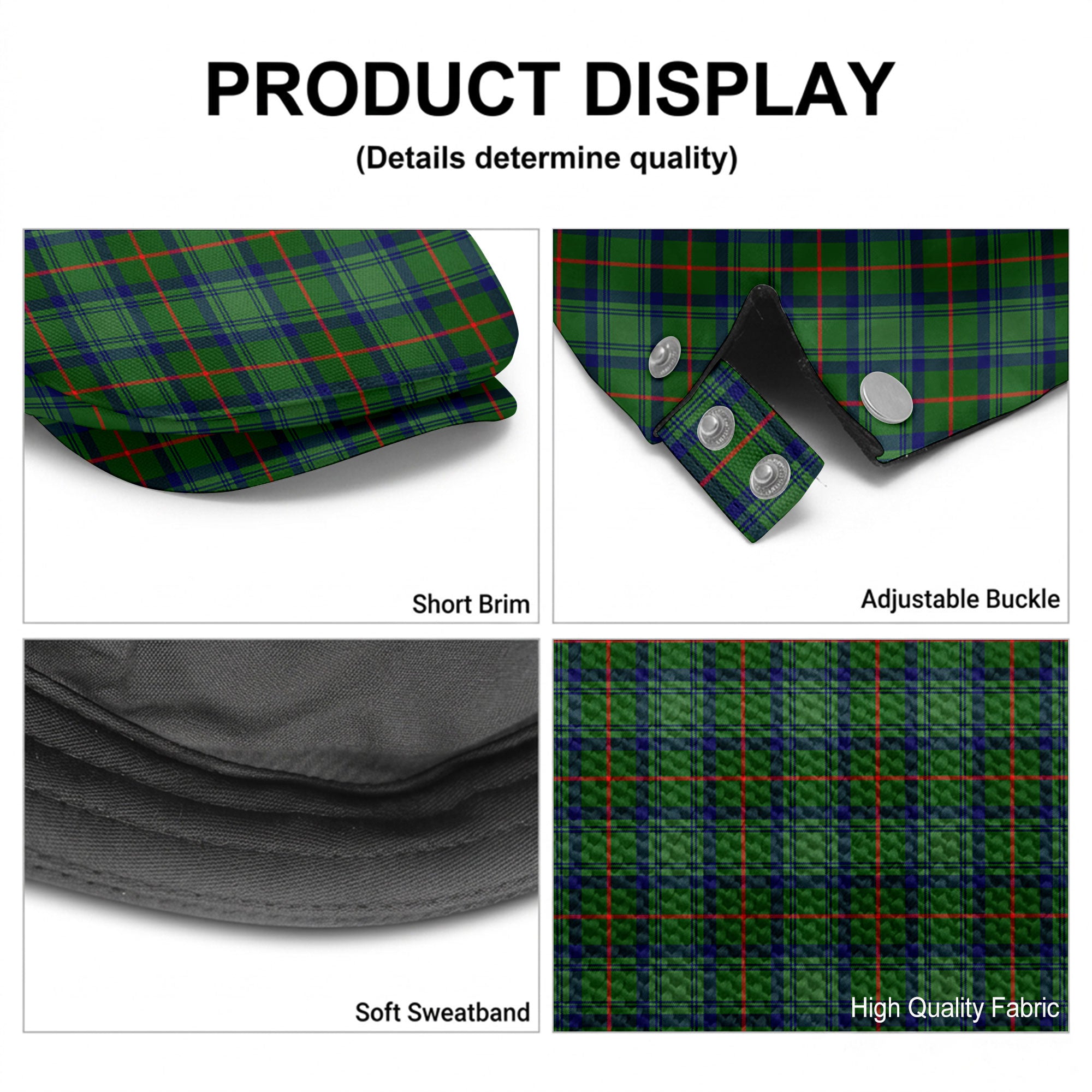 Cranstoun Tartan Flat Caps