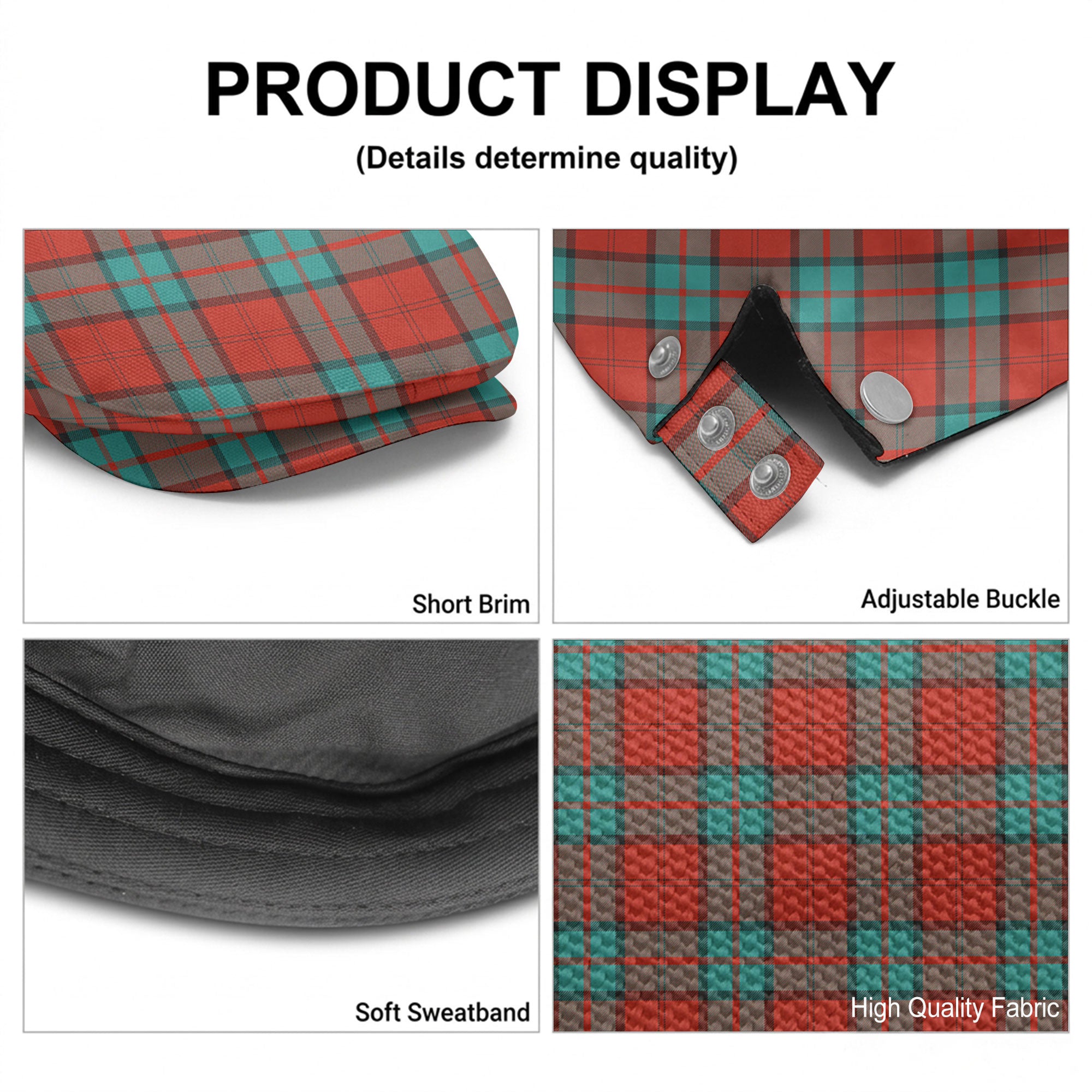Dunbar Ancient Tartan Flat Caps