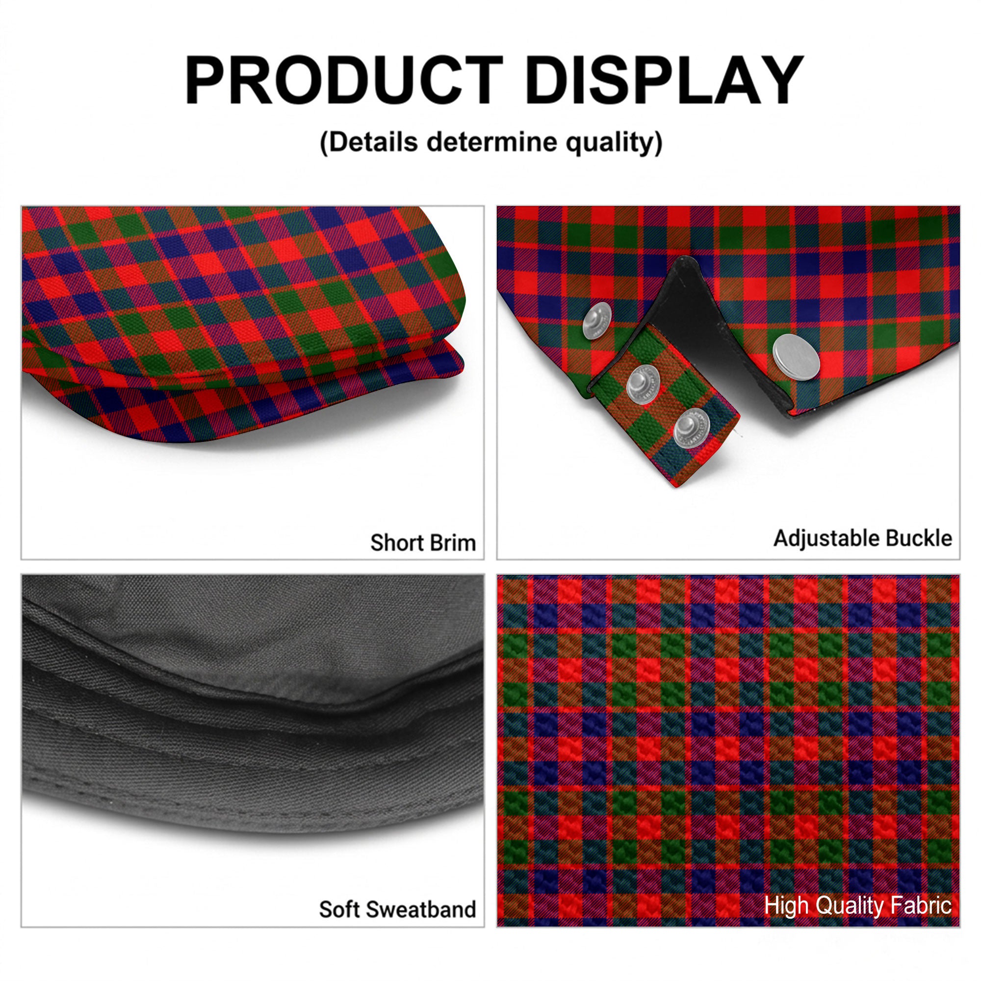 Gow (of Skeoch) Tartan Flat Caps